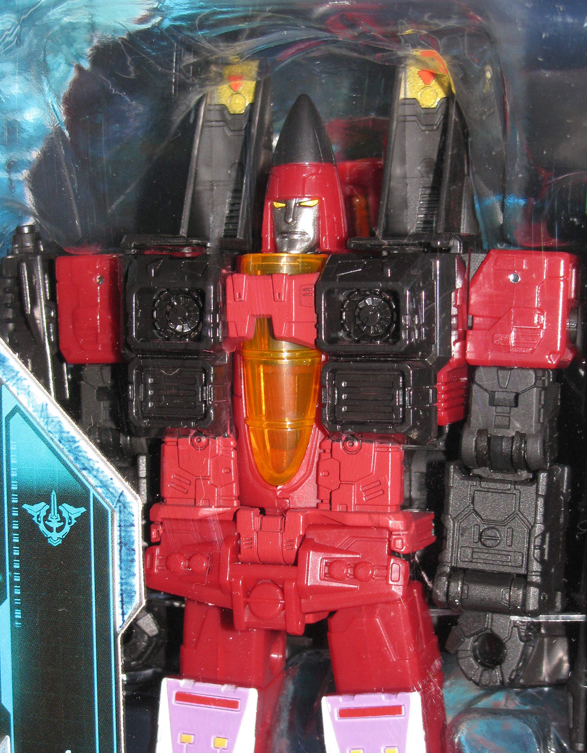 Transformers Generations War for Cybertron Earthrise WFC-E26 Voyager Class Decepticon Thrust Action Figure – Collectible Robot Toy for Fans & Display | Perfect for Gifts, Play, and Collection Showcase