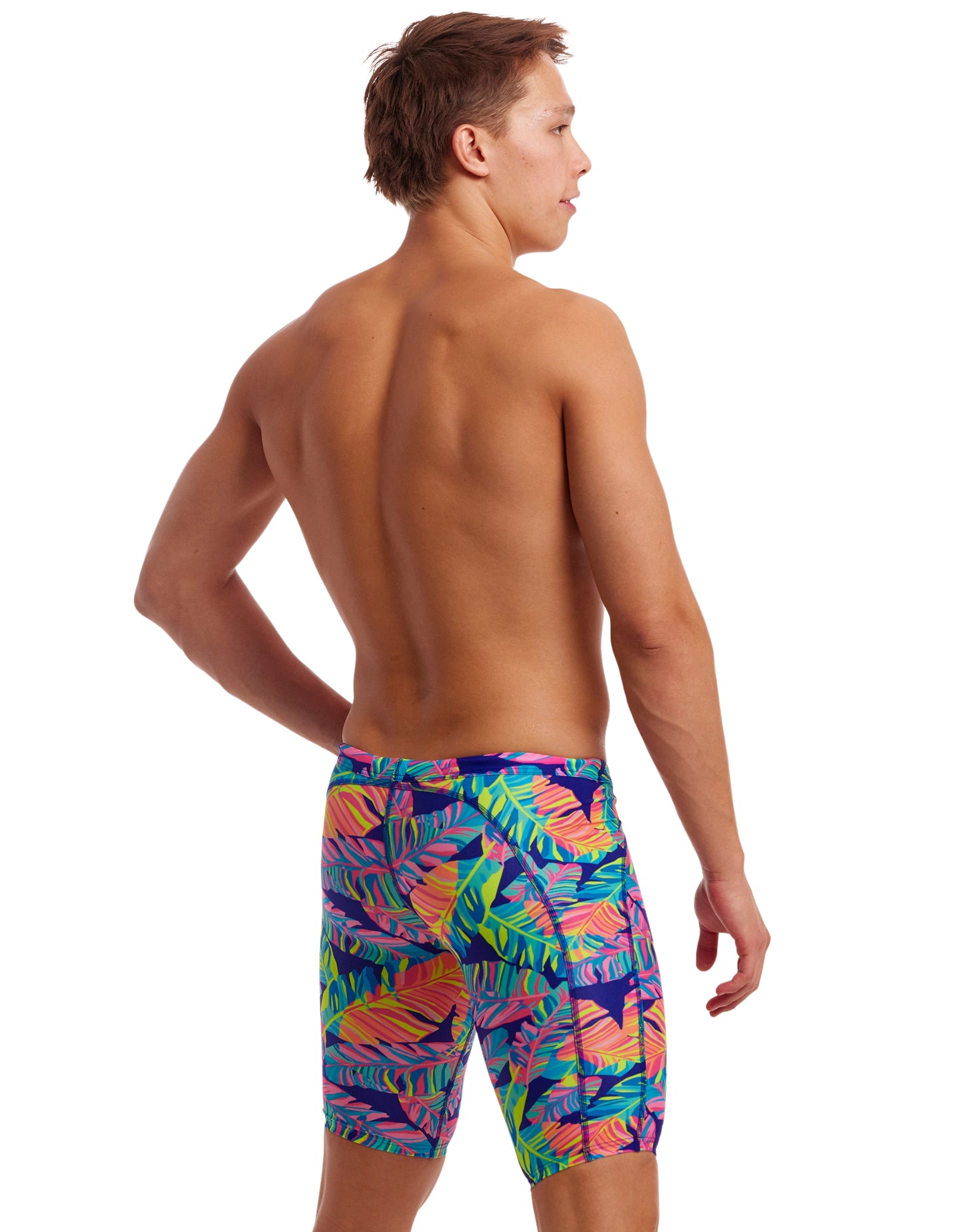 High-Performance Swim Training Jammers for Competitive Swimmers – Ideal for Lap Swimming, Triathlon & Water Aerobics