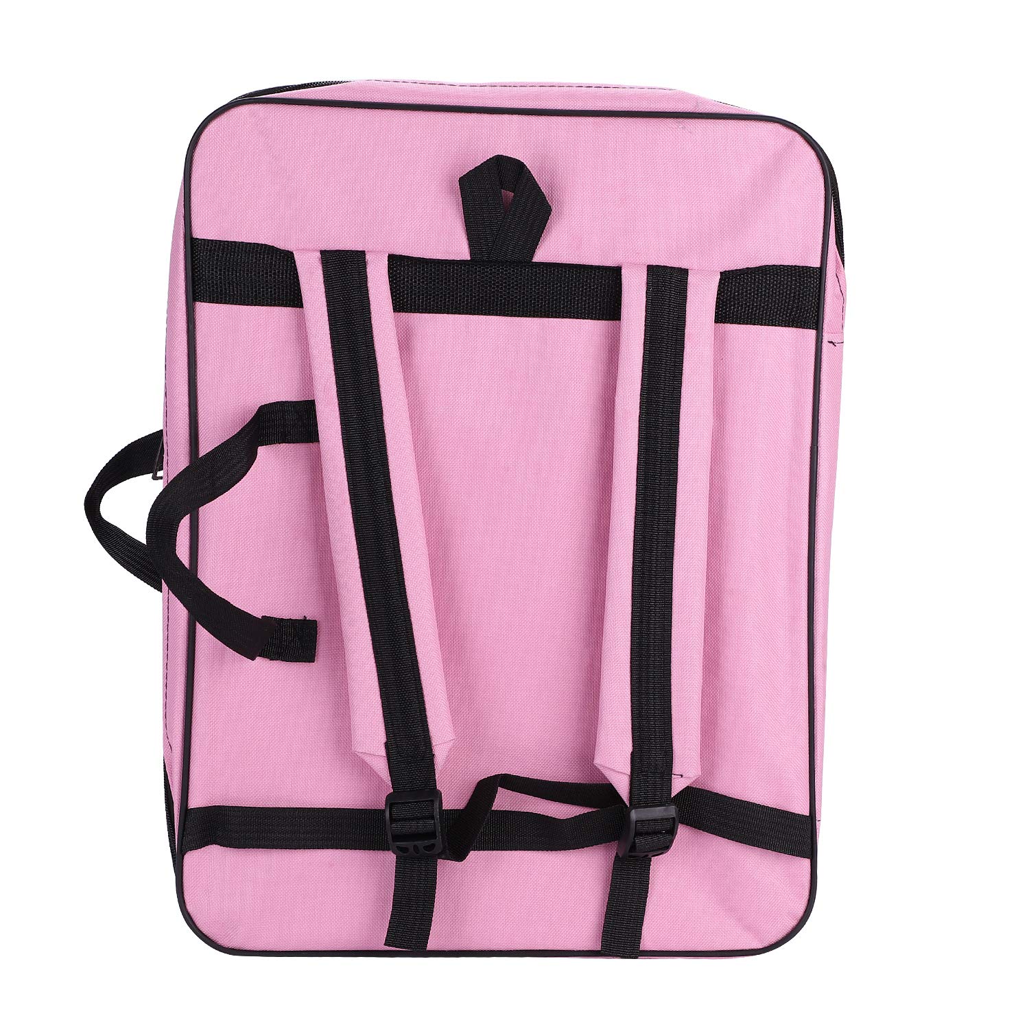A3 Art Portfolio Carry Case - Adjustable Waterproof Artist Tote Bag with Zipper, Portable Drawing Board Storage for Sketching, Painting & School Projects - Perfect for Artists, Students & Professionals