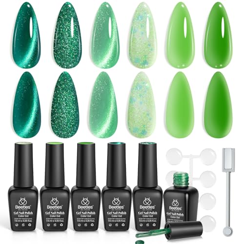 0-6 Colors Green Gel