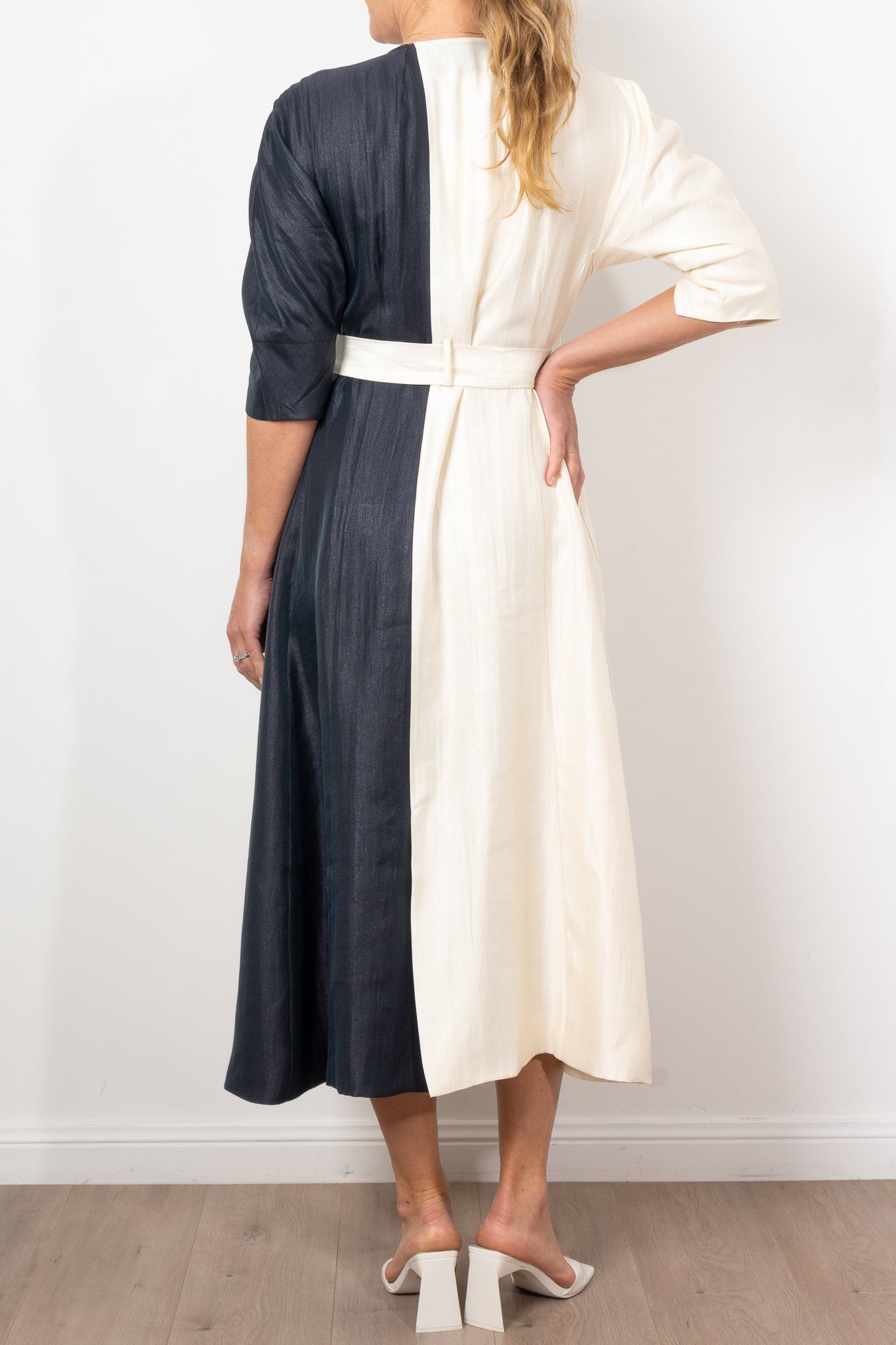 M.A. Dainty Party Dress Two Tone - Elegant Women's Cocktail Dress for Evening Events, Weddings & Special Occasions