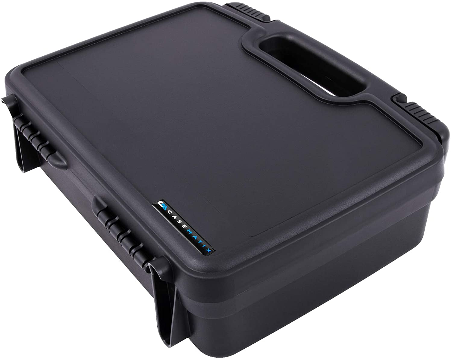 CASEMATIX Hard Shell Camera Case for Mevo Start Live Streaming Camera - Shockproof Protective Case with Custom Foam for Shotgun Mic & Accessories - Perfect for Travel, Events & Professional Streaming