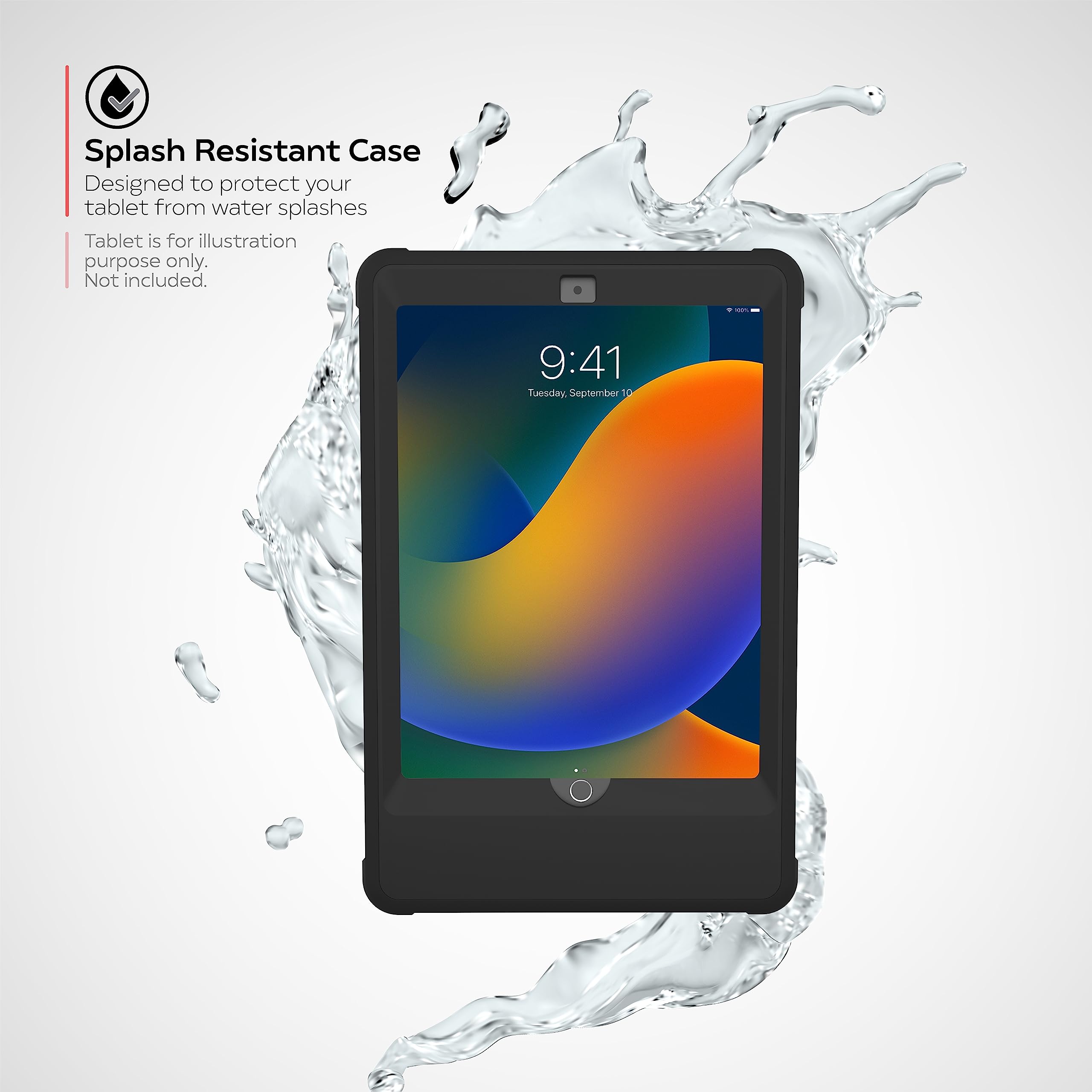 Magnetic Wireless Charging Case for iPad 10.2