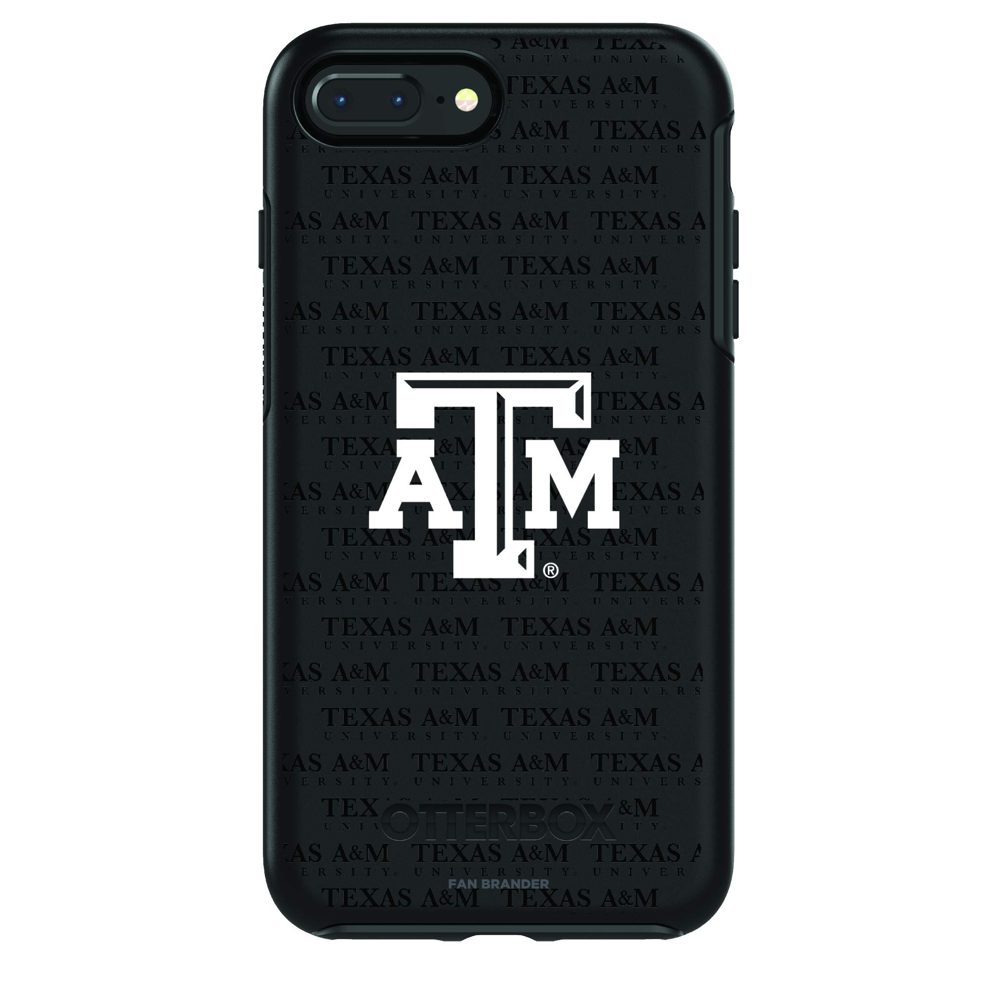 NCAA OtterBox Symmetry Case for iPhone - Repeating Wordmark Design - Perfect for Fans & Protection