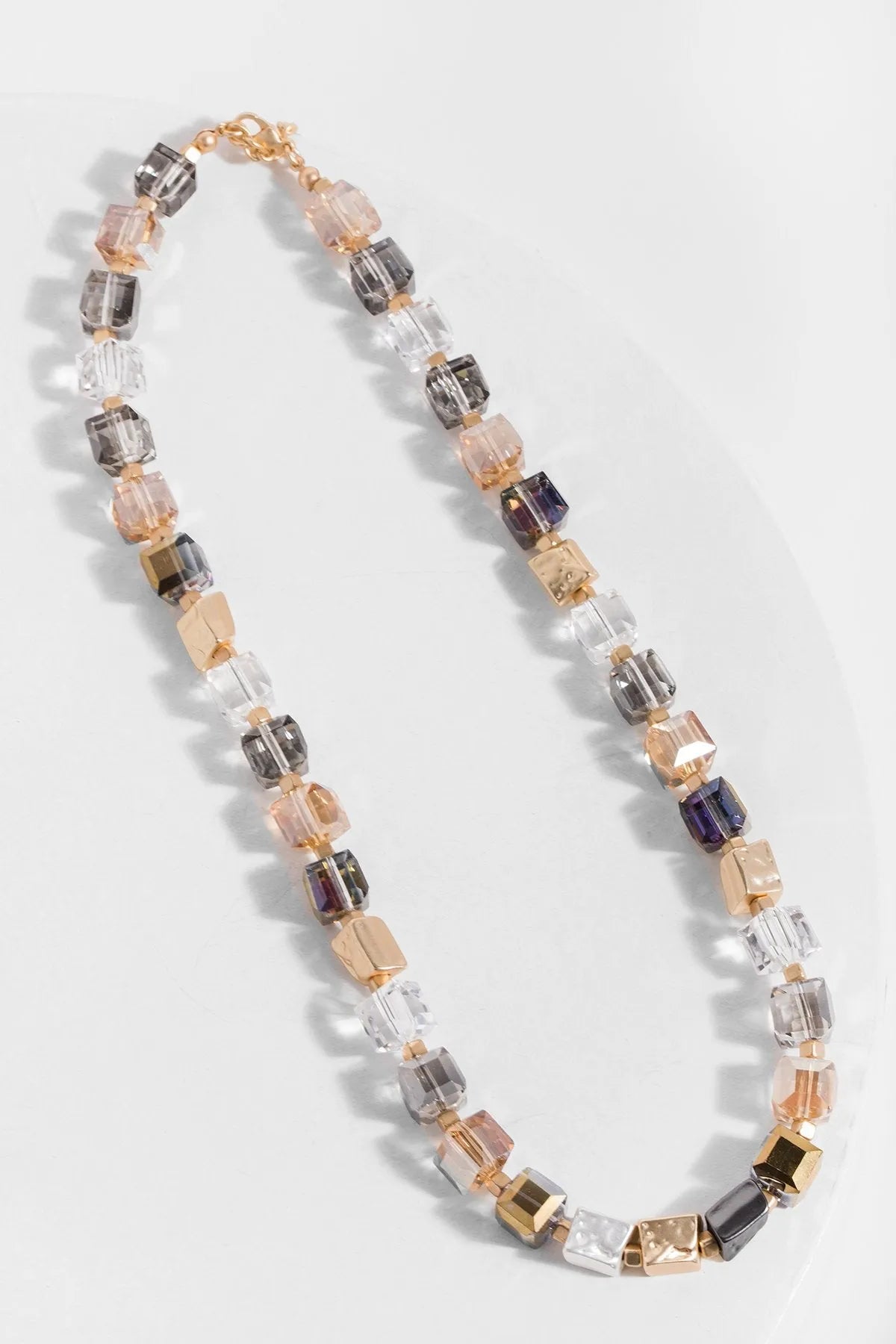Elegant Bead and Stone Statement Necklace for Women - Boho Chic Jewelry for Parties, Weddings & Special Occasions
