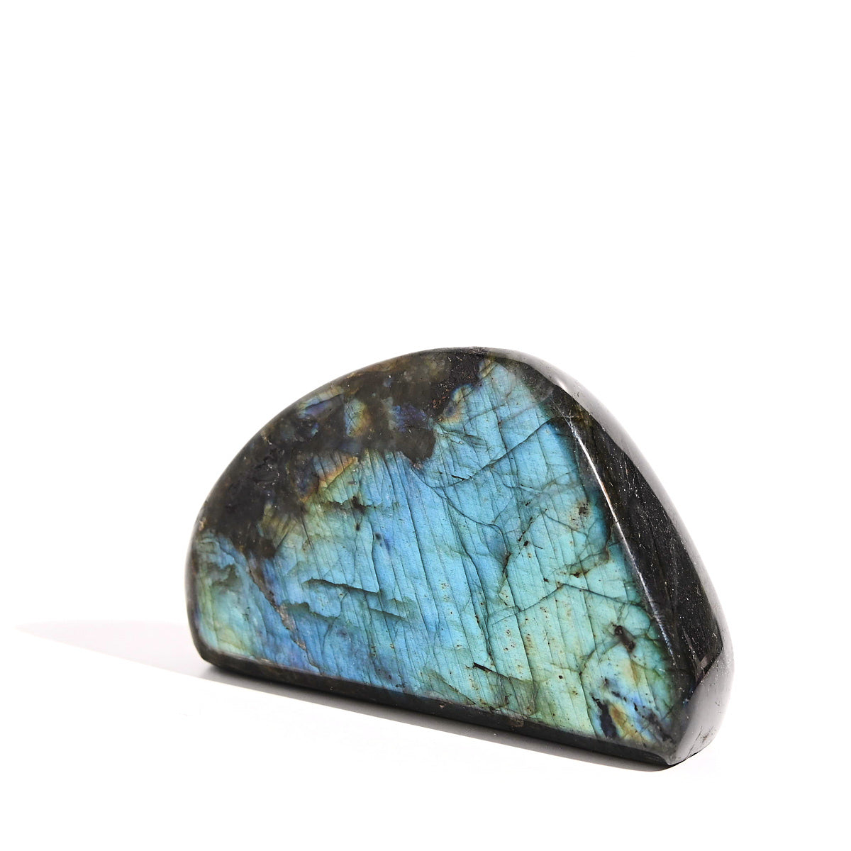 Natural Labradorite Free Form Polished Stone - Healing Crystal for Meditation, Home Decor & Jewelry Making | Spiritual Energy & Chakra Balancing