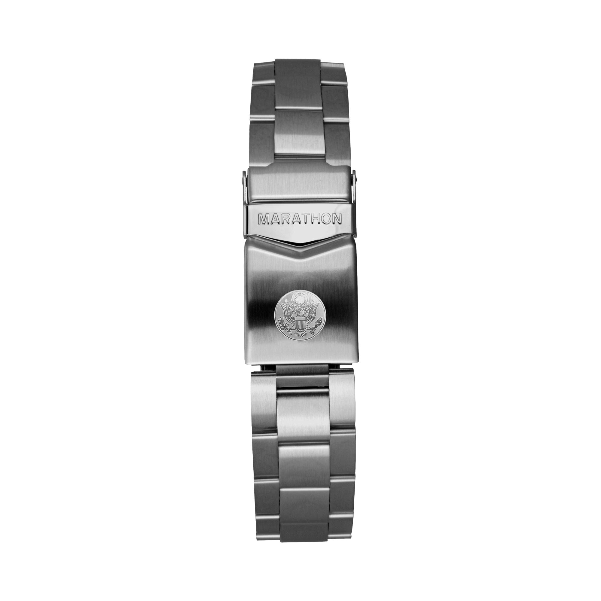 Marathon Military Grade Stainless Steel Watch Band - 18mm 20mm 22mm Width Options - Durable Replacement Bracelet for Outdoor, Tactical & Everyday Use
