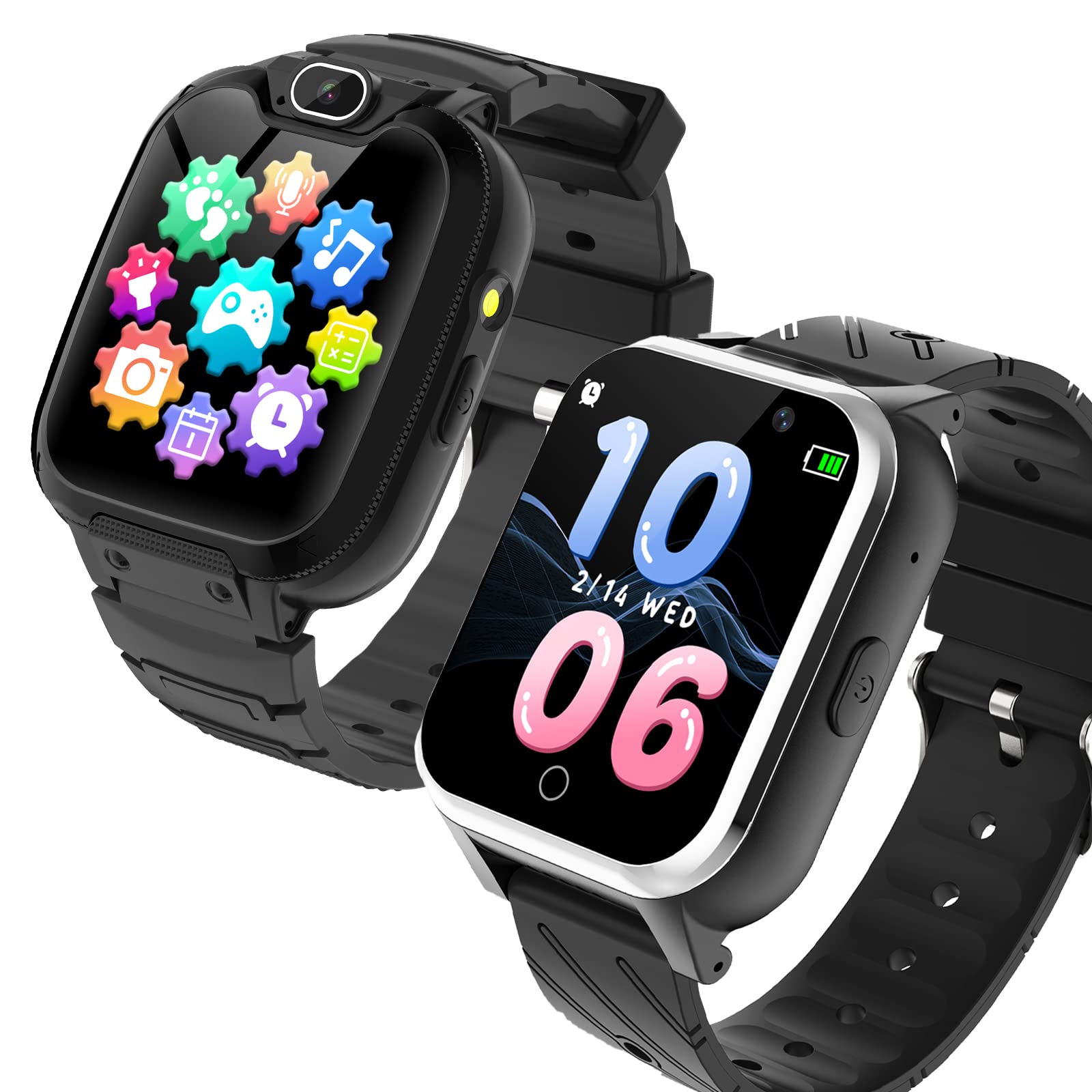 **Smart Watch for Kids Boys Girls Age 4-12 - 26 Games, Music Player, Camera, Alarm Clock, Flashlight - Multifunctional Kids Smartwatch for Play, Learning & Safety - Perfect Gift for Birthdays & Holidays**