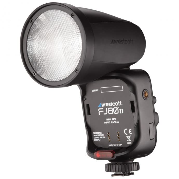 Westcott FJ80 II S Universal 80Ws Touchscreen Speedlight for Sony Cameras - Perfect for Portrait, Wedding & Studio Photography
