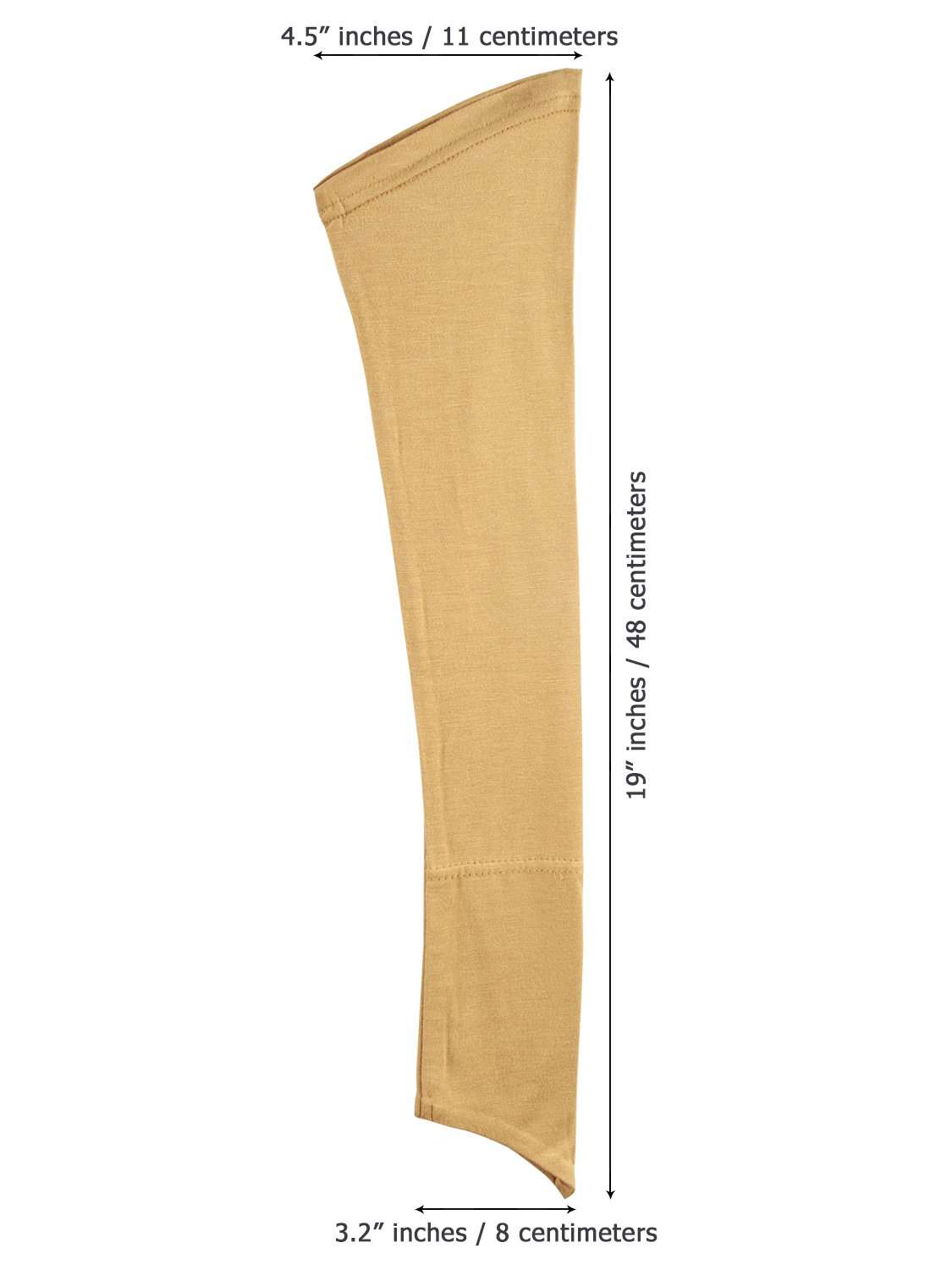 100% Viscose Jersey Sleeves - Soft & Breathable Shirt Sleeves for Men & Women - Perfect for Casual Wear, Layering & Sports Activities