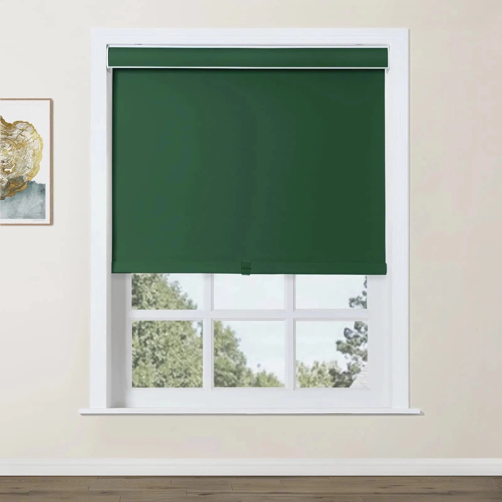 Premium Blackout Cordless Roller Shades for Windows - Light Blocking, Noise Reducing, Energy Efficient - Perfect for Bedrooms, Nurseries & Home Theaters