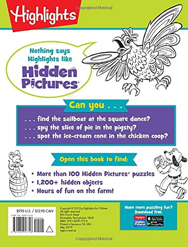 Farm Puzzles for Kids - Highlights™ Puzzlemania® Activity Books - Fun Learning Games for Children at Home & School