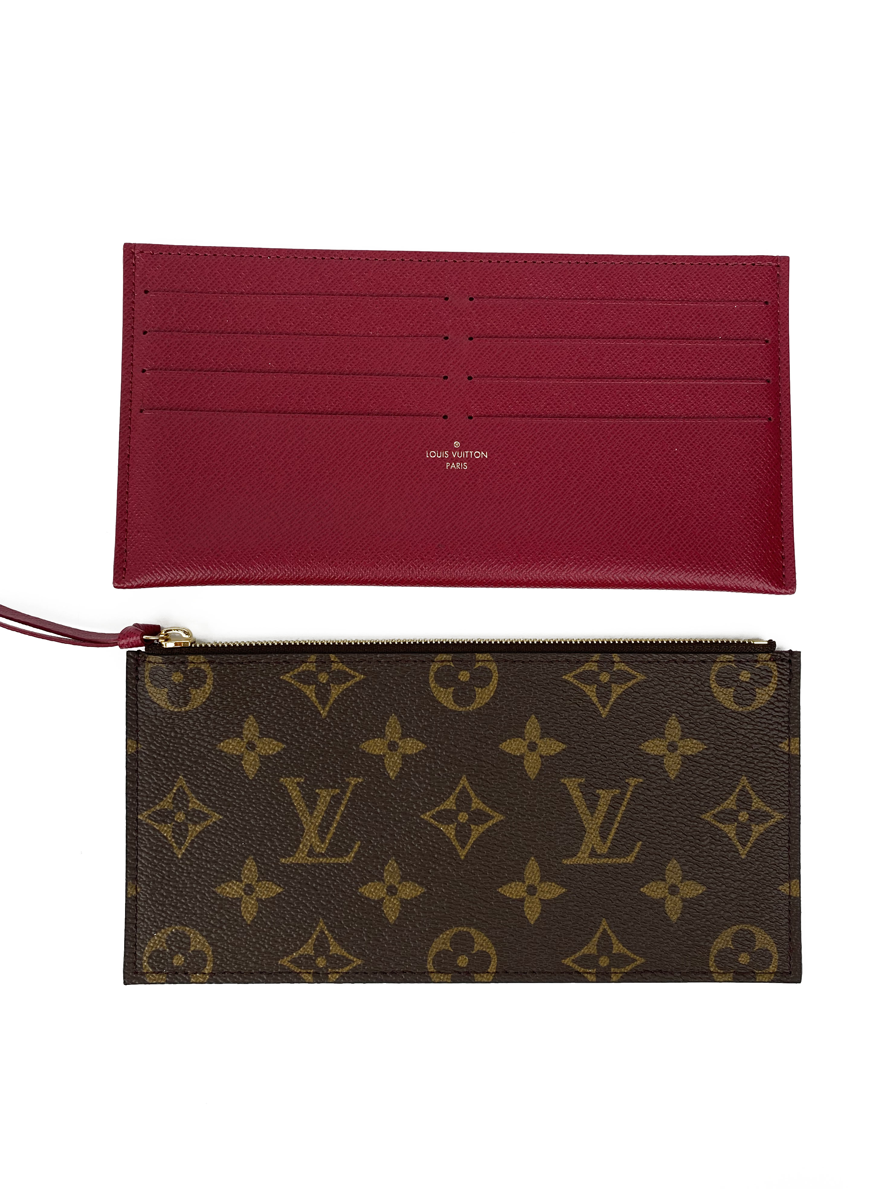 Authentic Louis Vuitton Monogram Felicie Pochette Crossbody Bag - Luxury Designer Wallet on Chain for Women, Perfect for Evening Parties & Date Nights