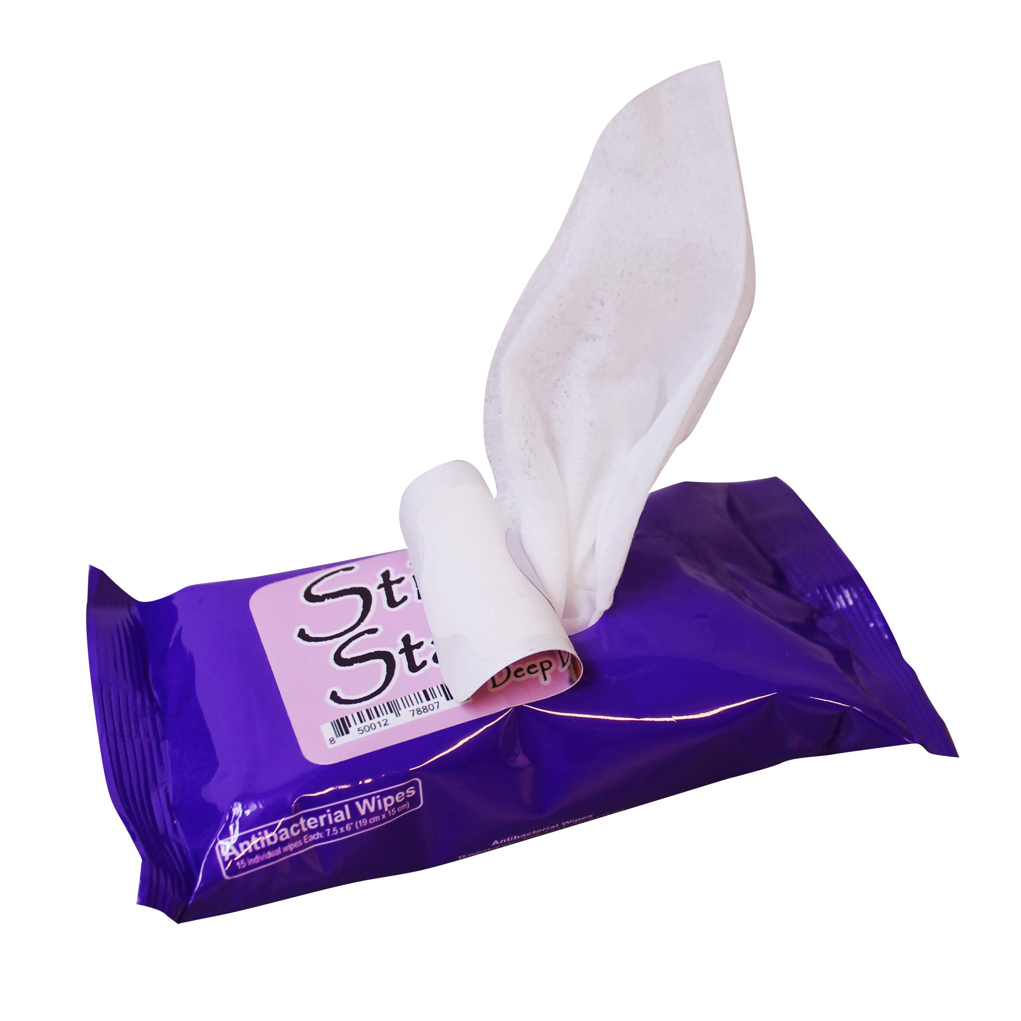 Stinky Starfish Deep Diving Wet Wipes - Travel Size Flushable Moist Wipes for Women | Funny & Disposable Personal Care | Perfect for Travel, Camping & Outdoor Adventures
