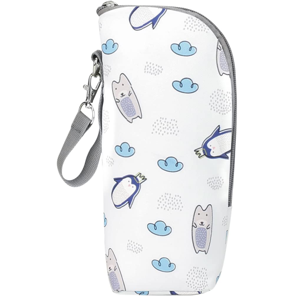 Kisangel Insulated Baby Bottle Bag - Thermal Breast Milk Cooler & Warmer for Travel, Oxford Cloth Mummy Bag with Handy Storage (Perfect for Daycare, Outings & On-the-Go Parents)