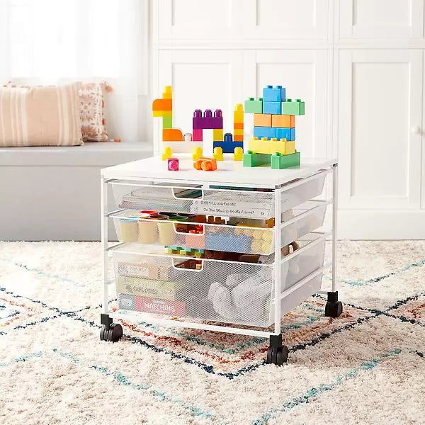 Elfa Mobile Mesh Drawers - 21.6