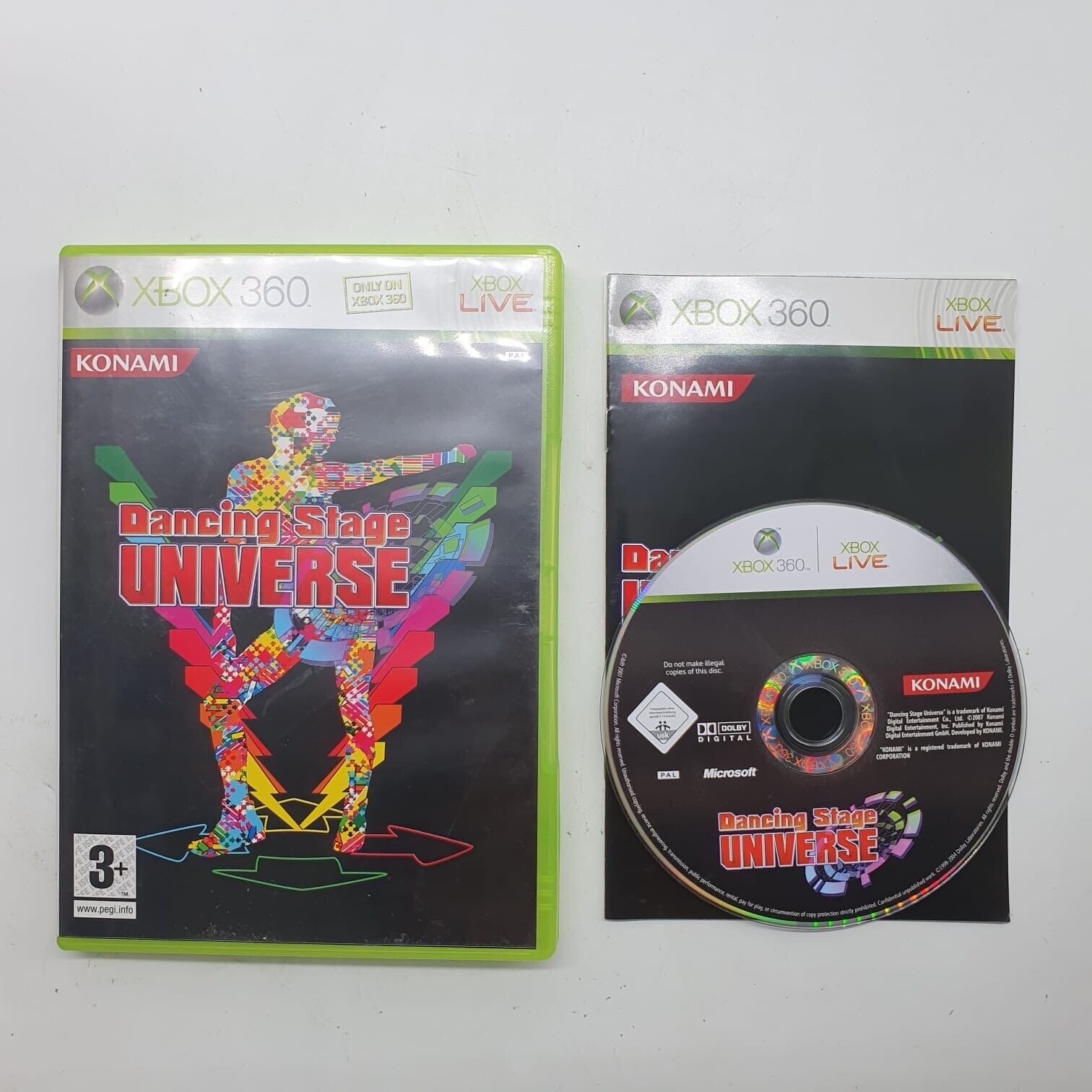 Dancing Stage Universe Xbox 360 Game with Manual - PAL Version | Fun Dance Party Game for Family & Friends