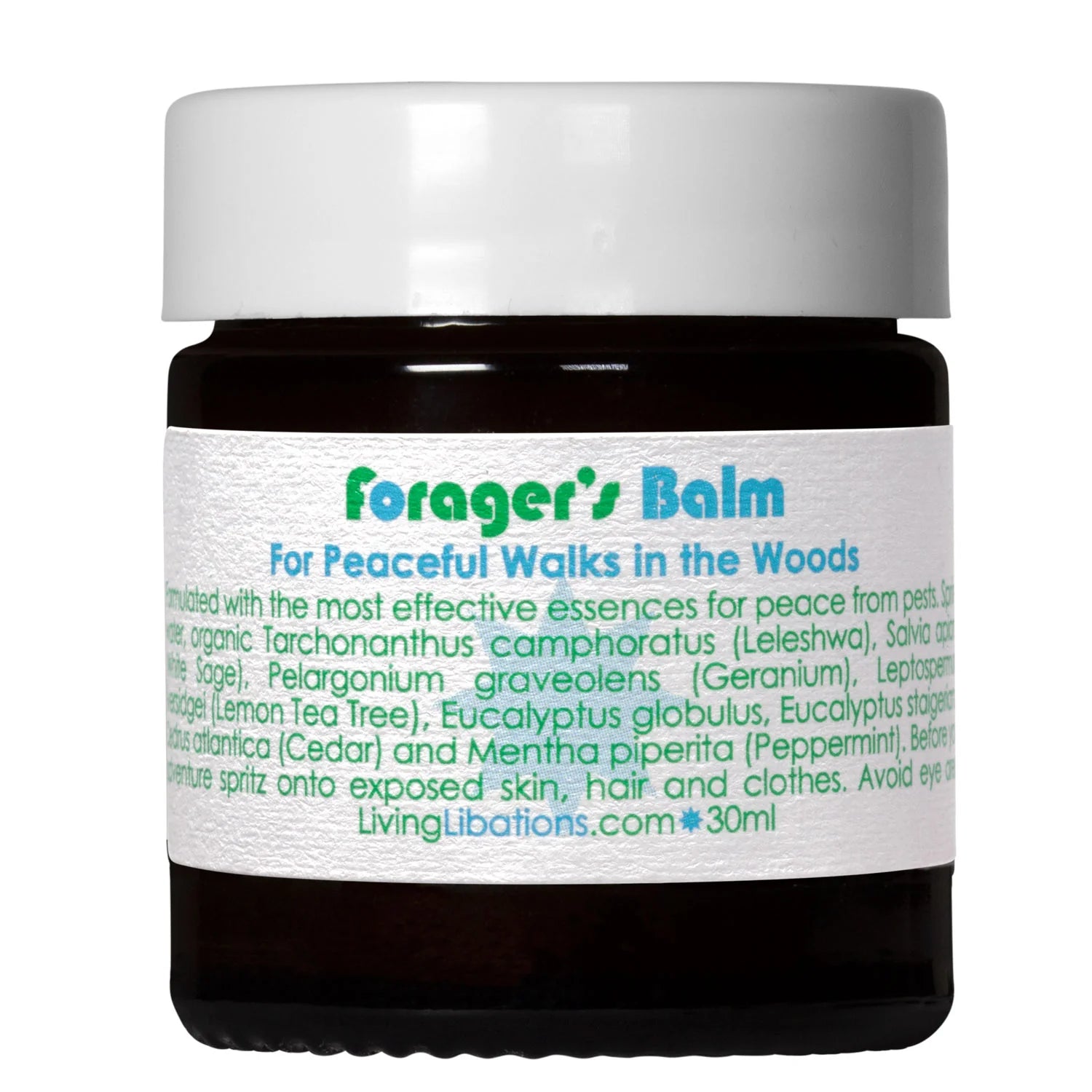Living Libations Foragers Balm - Organic Herbal Skin Salve for Dry Hands & Cuticles | Perfect for Outdoor Enthusiasts & Gardeners