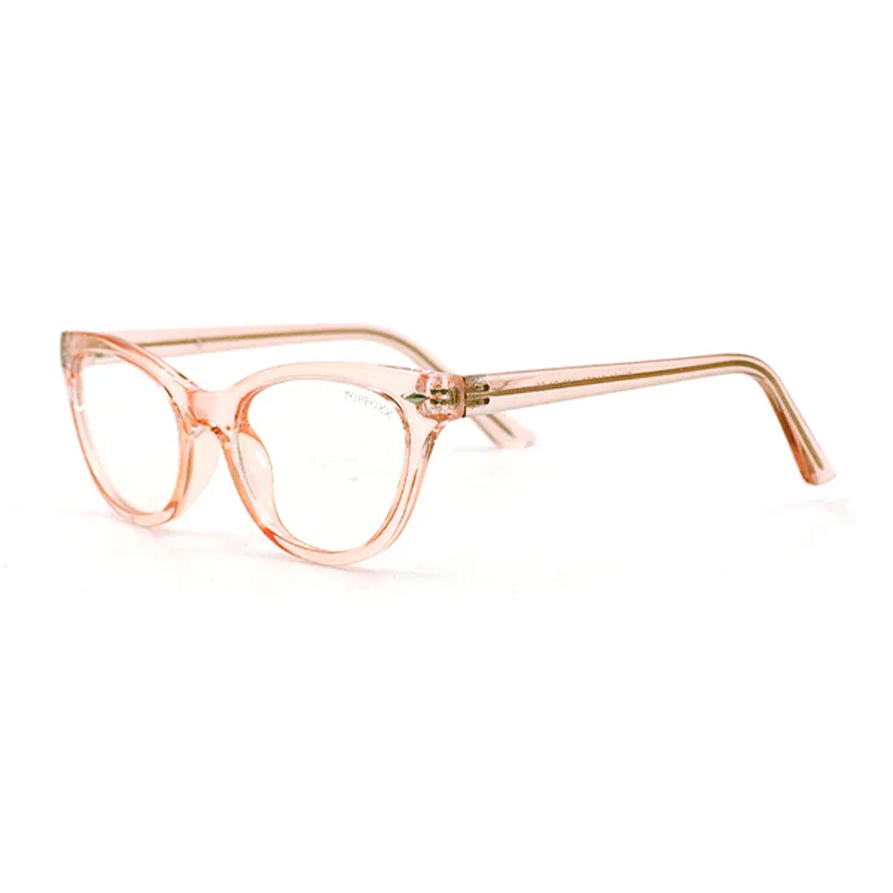 Stephanie Prescription Glasses - Crystal Rose Frame for Women | Stylish & Comfortable Eyewear for Reading, Work, and Everyday Use