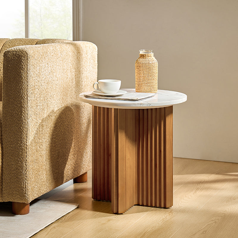 Oswald 2-Piece Living Room Coffee Table Set with Optional Side Table - Modern End Tables for Small Spaces, Sofa & Living Room Decor