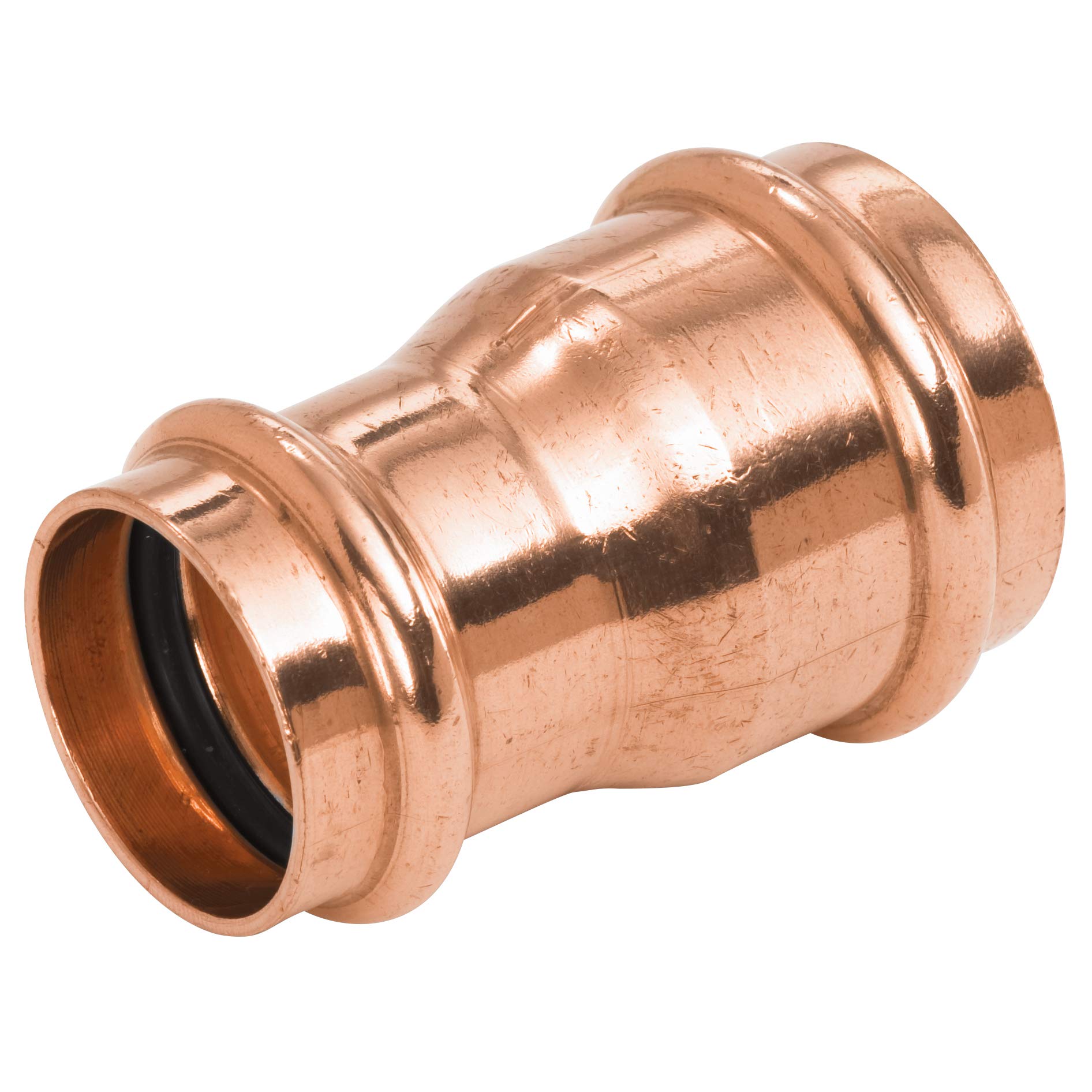 NIBCO PC600-R 2 x 1-1/2 Inch Press X Press Red Coupling LD - High-Quality Plumbing Fitting for Water Supply & HVAC Systems