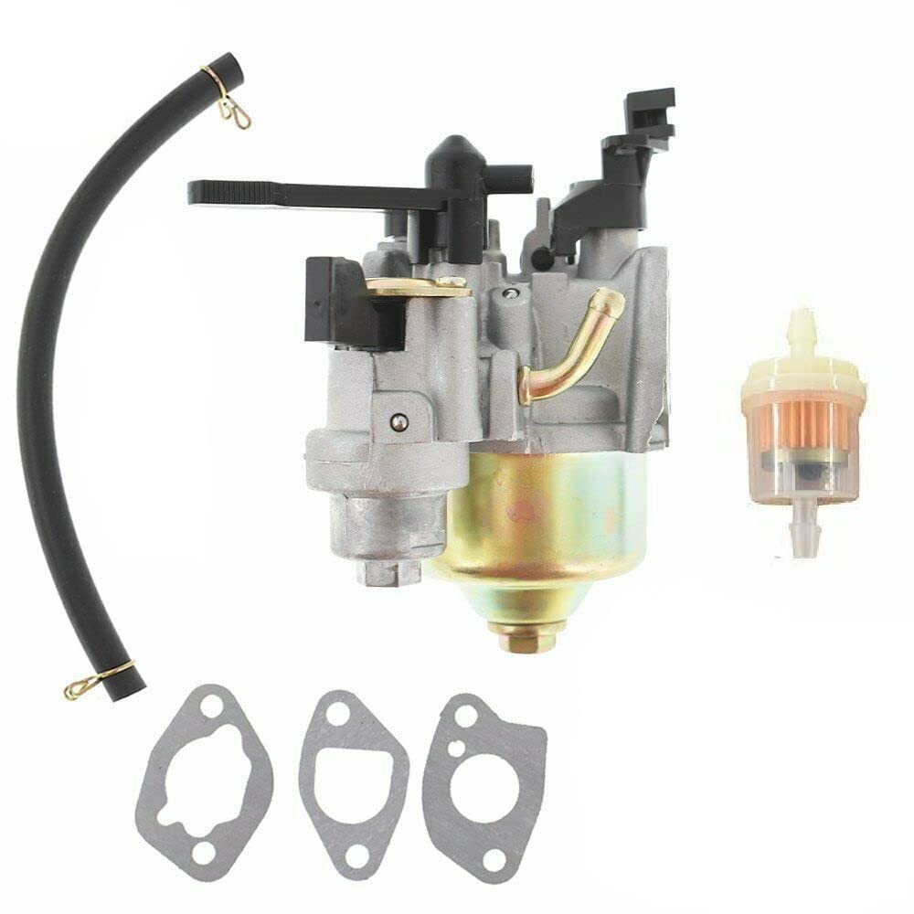 Replacement Carburetor for Echo Bear Cat PW3100B Pressure Washer, Ferat FGH205 Chipper & EcoChip EC90 Leaf Blower - Compatible with Emglo K5HGA-8P, Everbilt WG20 5.5HP Utility Pump - Perfect for Outdoor Power Equipment Maintenance & Small Engine Repair