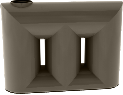 2300L Urban Slimline Water Storage Tank – Lightweight & Space-Saving Design for RV, Camping, Emergency Preparedness & Off-Grid Living