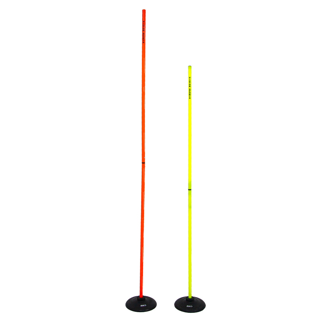 Victor Football Goal with Rubber Base Set - 8ft x 24ft Soccer Net for Backyard Training & Youth Games | Durable Portable Soccer Goal for Kids, Teens & Adults | Perfect for Practice, Drills & Recreational Play