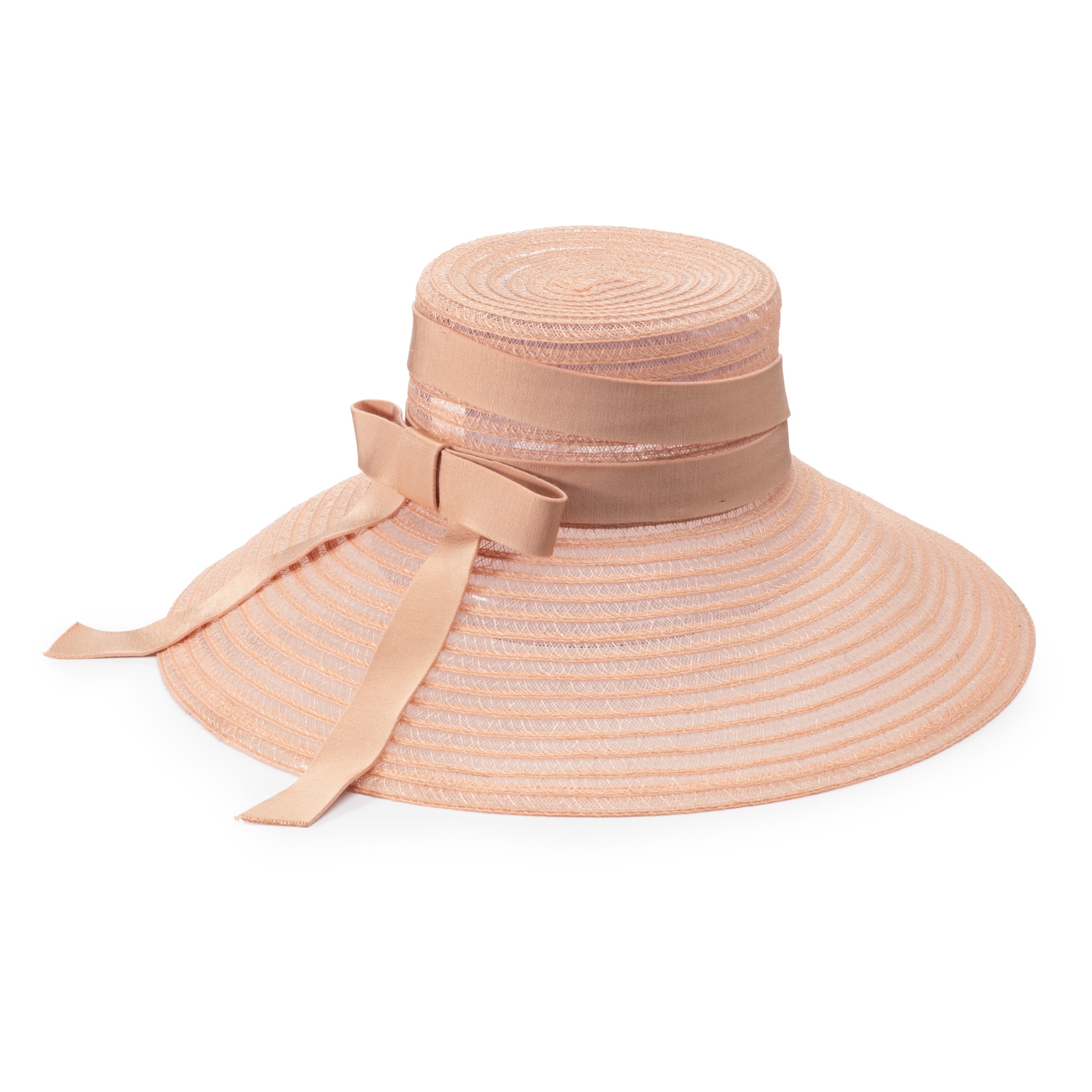 Mirabel Hemp Wide Brim Sun Hat for Women - UV Protection Summer Beach Hat - Boho Straw Hat for Outdoor, Gardening & Travel