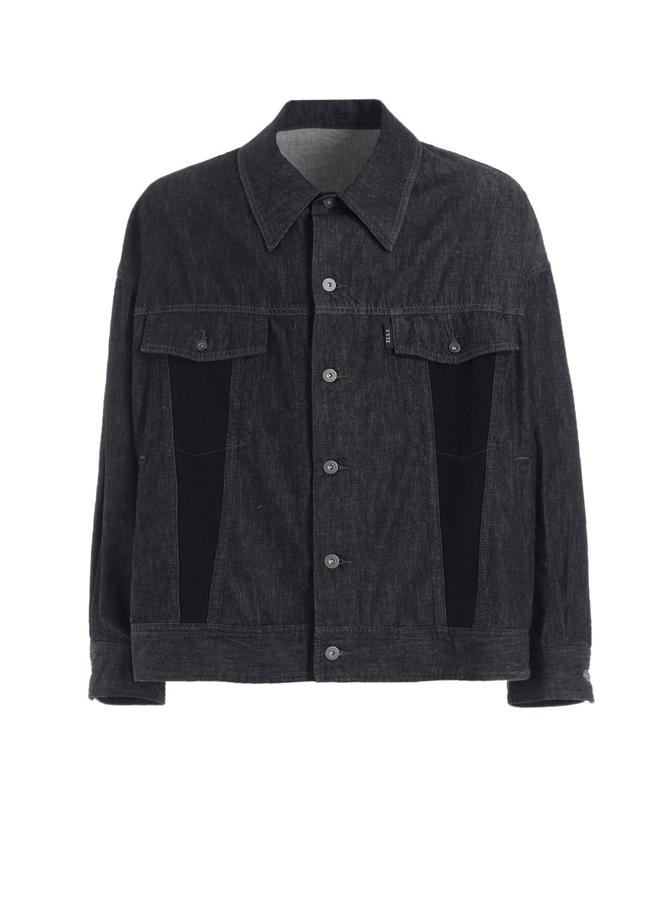 7oz Two-Tone Denim Trucker Jacket for Men & Women - Vintage Style Denim Coat for Casual Outfits & Streetwear Fashion