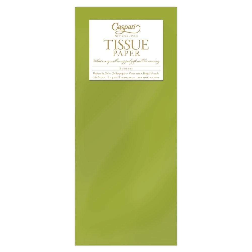 Premium Caspari Aloe Tissue Paper - 8 Sheets for Elegant Table Settings, Party Decor & Gift Wrapping | Eco-Friendly Decorative Napkins for Weddings, Dinner Parties & Special Occasions