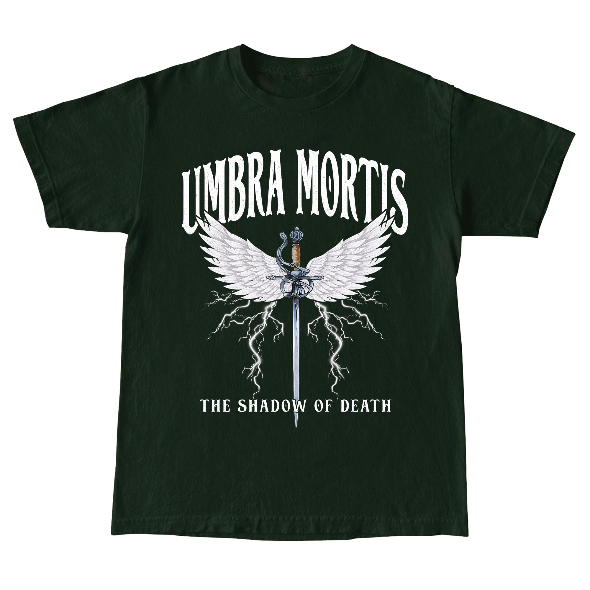 Umbra Mortis The Shadow of Death T-Shirt | ACOMAF Crescent City Sarah J Maas Inspired Graphic Tee - Perfect for Book Lovers, Fantasy Fans & Cosplay