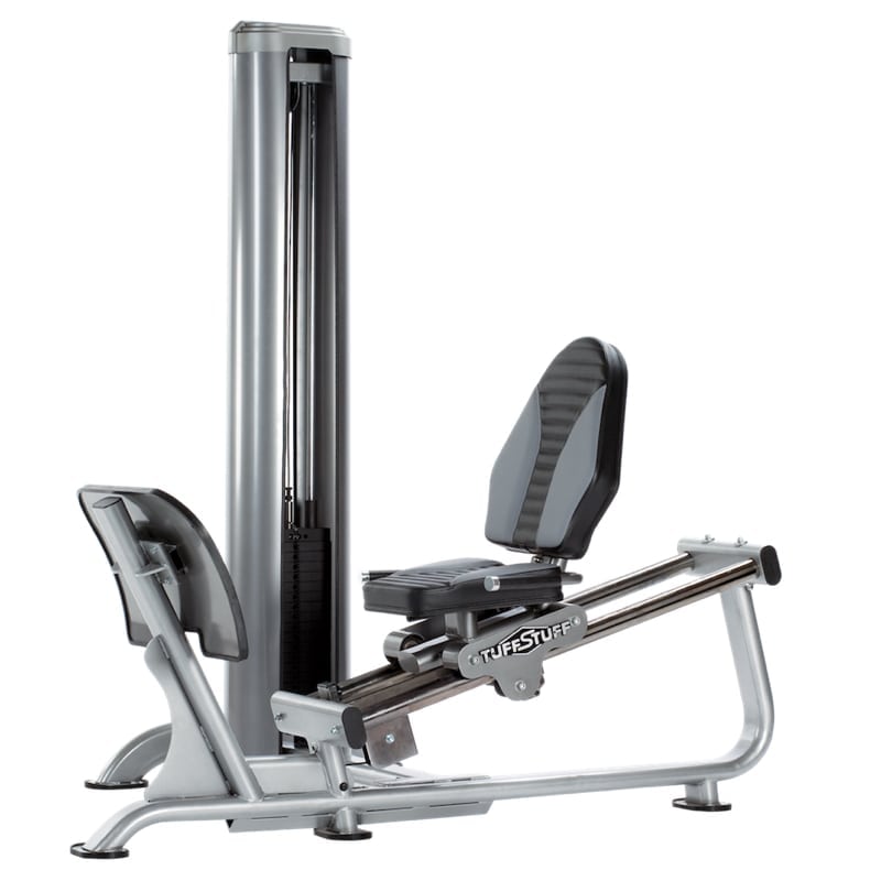 TuffStuff Apollo 7400 4-Station Home Gym with Leg Press - Full Body Workout Equipment for Strength Training & Muscle Building | Perfect for Home Gym, Fitness Enthusiasts & Weight Lifting