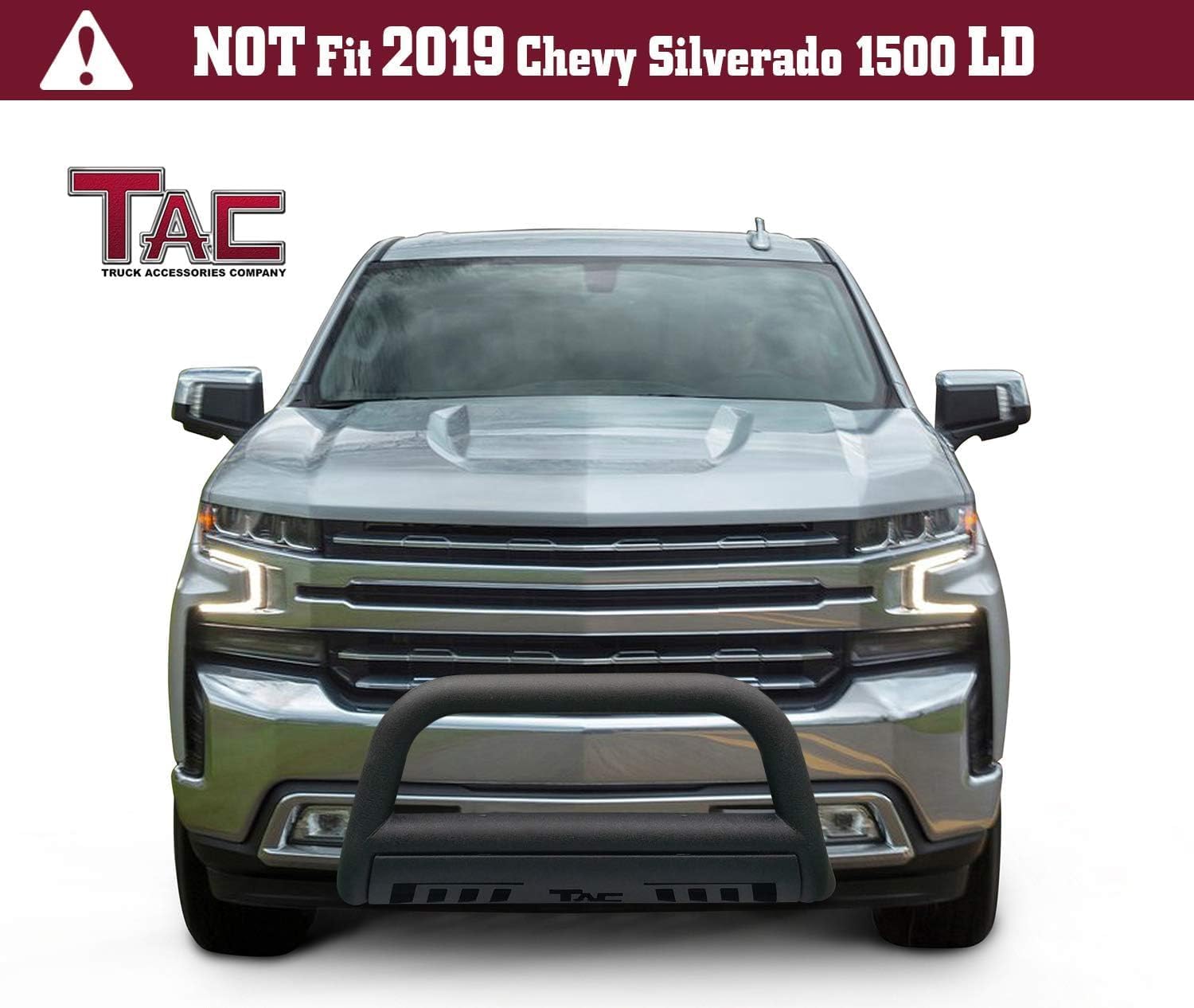 TAC Bull Bar for 2019-2025 Chevy Silverado 1500 | 3