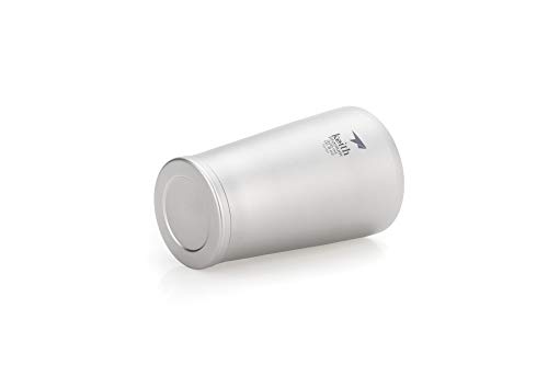 Keith Titanium Ti3150 Vacuum Insulated BPA-Free Beer Tumbler - 11 oz Stainless Steel Travel Mug for Coffee, Tea & Cold Drinks - Perfect for Camping, Office & Outdoor Adventures