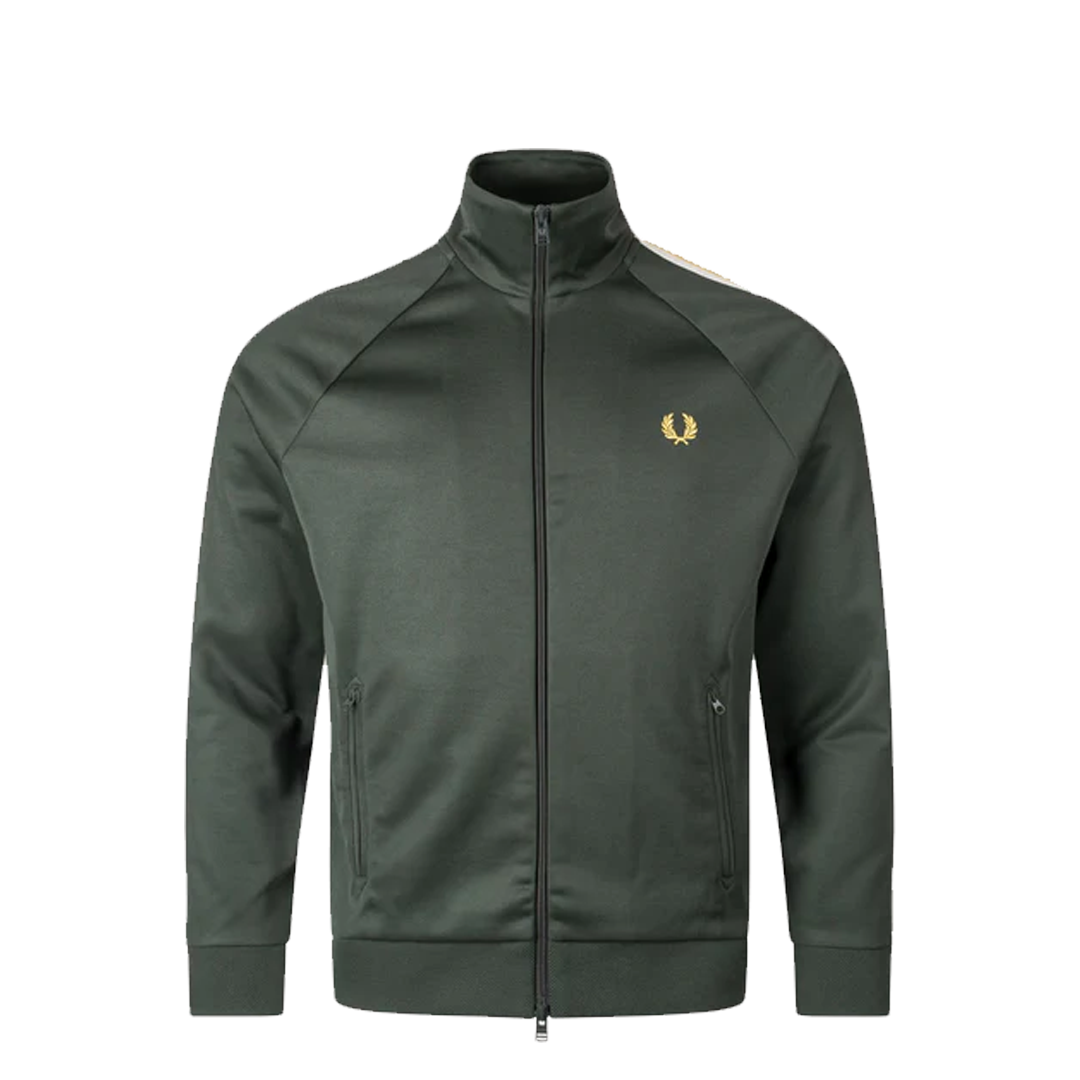 Two-Tone Track Jacket in Court Green - Stylish & Comfortable for Running, Gym & Casual Wear