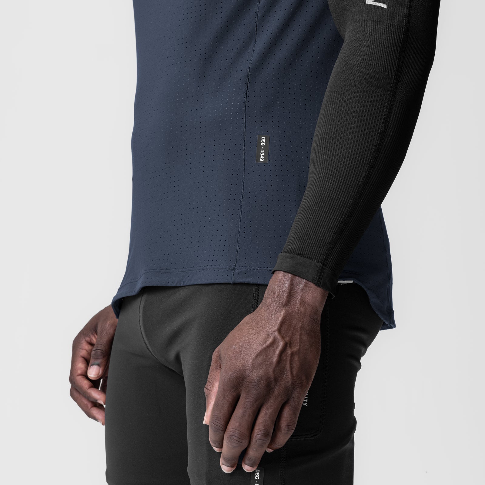 Laser Vent™ Singlet Tank Top for Men - Breathable Workout Shirt, Moisture Wicking Gym & Running Tee - Navy Blue - Perfect for Fitness, Training & Casual Wear