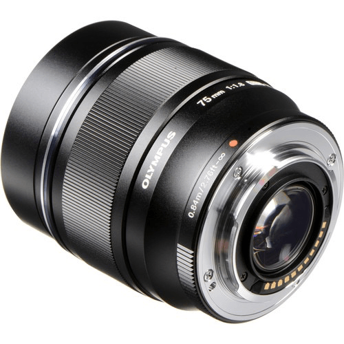 OM SYSTEM M.Zuiko Digital ED 75mm f/1.8 Lens (Black) - Premium Portrait & Low Light Photography Lens for Mirrorless Cameras - Perfect for Weddings, Events and Professional Studio Shoots