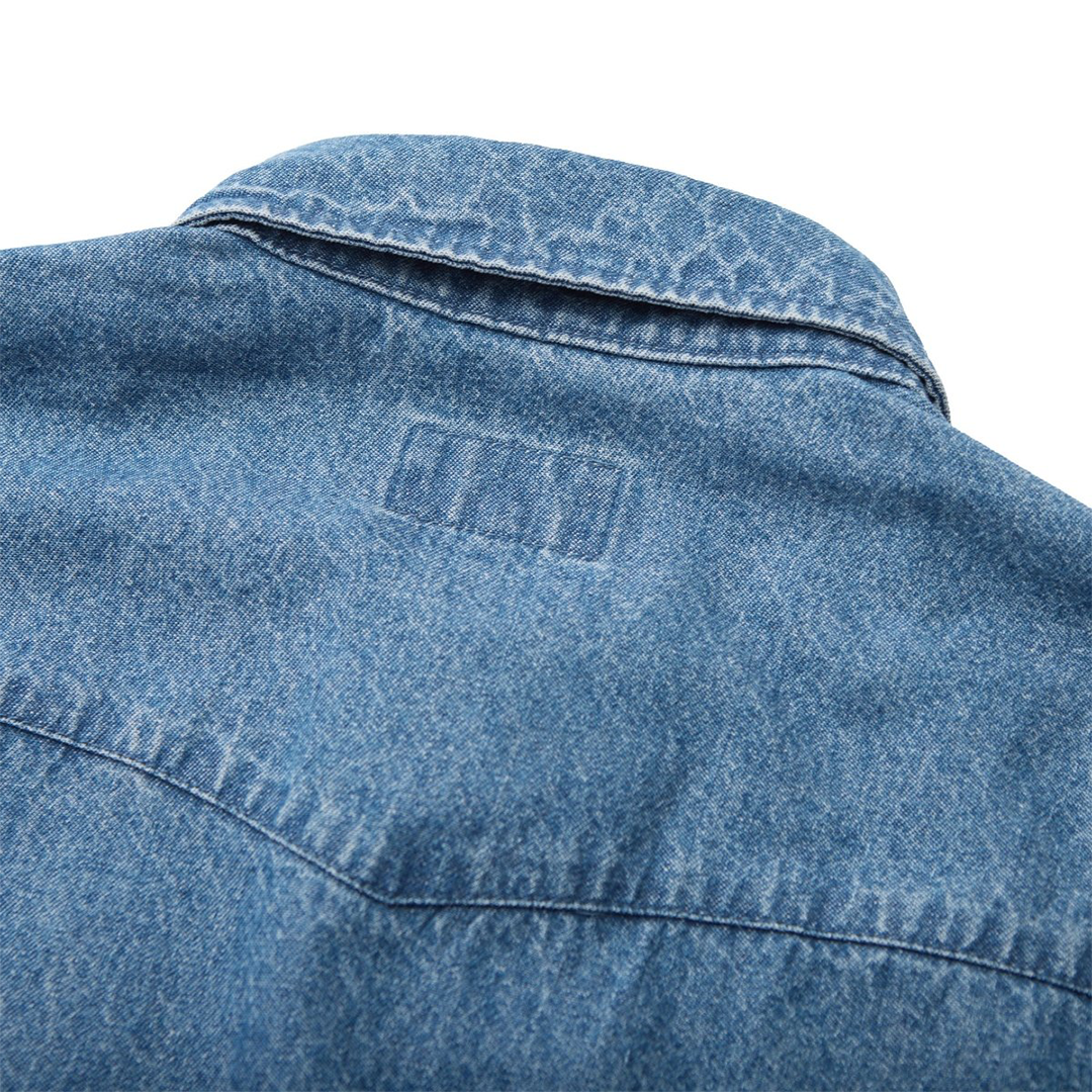Seager Reagan Pearl Snap Vintage Wash Western Shirt for Men - Classic Cowboy Style for Casual Wear & Country Events