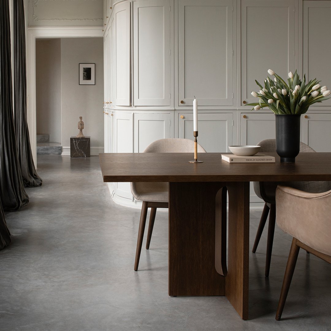 Stylish Androgyne Rectangular Dining Table for Modern Home - Perfect for Family Gatherings & Dinner Parties
