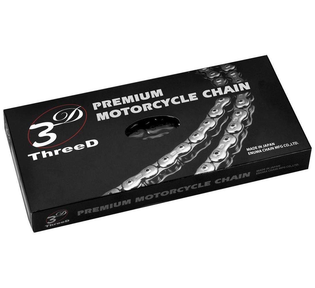 Premium 525Z 3D Gold Chain Necklace - 150 Links, 20