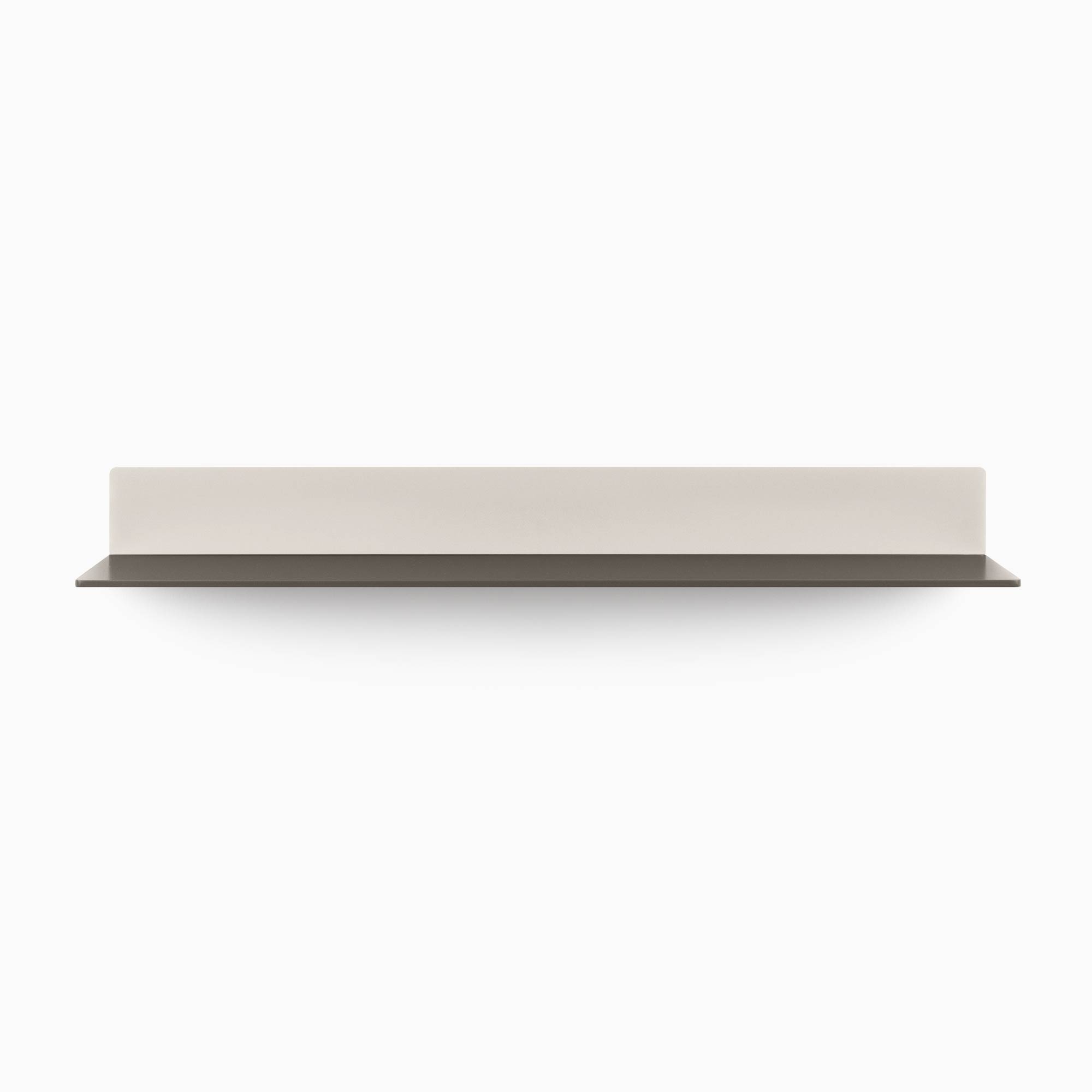 Tromso FM3 Steel Floating Shelf - Heavy Duty Wall Mounted Shelf for Living Room, Kitchen, Bathroom & Office Storage - Rustic Industrial Style Home Decor