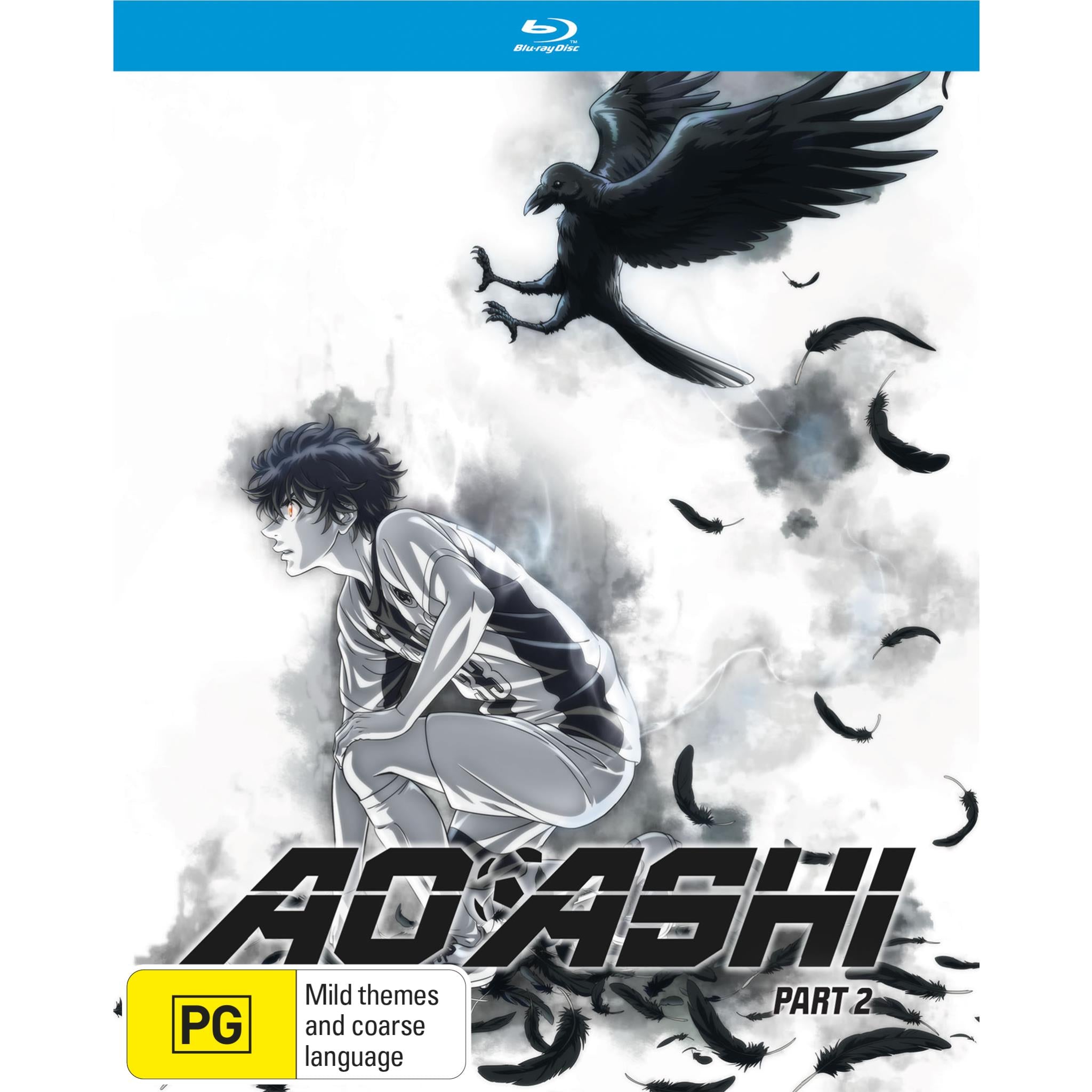 Aoashi Season 1 Part 2 - Japanese Soccer Anime DVD/Blu-ray | Sports Anime Series for Teens & Adults | Perfect for Anime Fans & Soccer Lovers