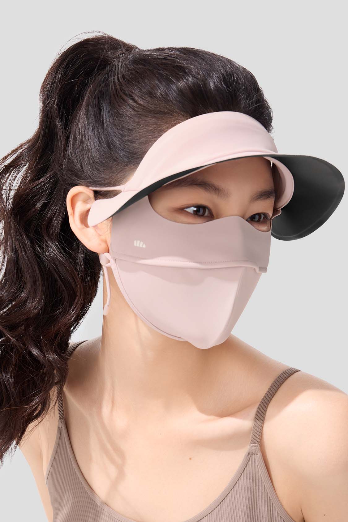 DermaCare UPF50+ Full Face Sun Protection Mask - Advanced UV Blocking for Outdoor Activities, Hiking, and Beach Trips