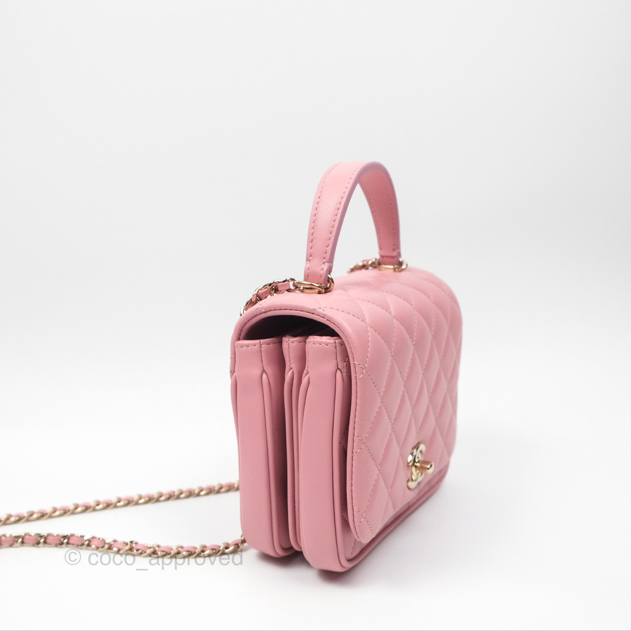 Chanel Citizen Chic Flap Bag in Pink Lambskin Leather with Gold Hardware - Luxury Crossbody Purse for Women, Perfect for Date Night & Special Occasions