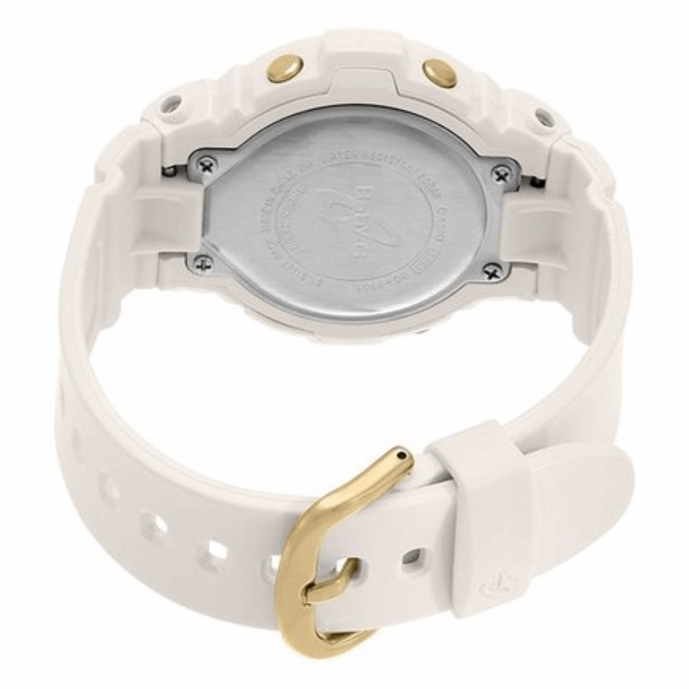 CASIO BABY-G BG 6901 7DR Women's Digital Quartz Watch - White Resin Band, Shock Resistant, 200M Waterproof - Perfect for Swimming, Sports & Outdoor Activities