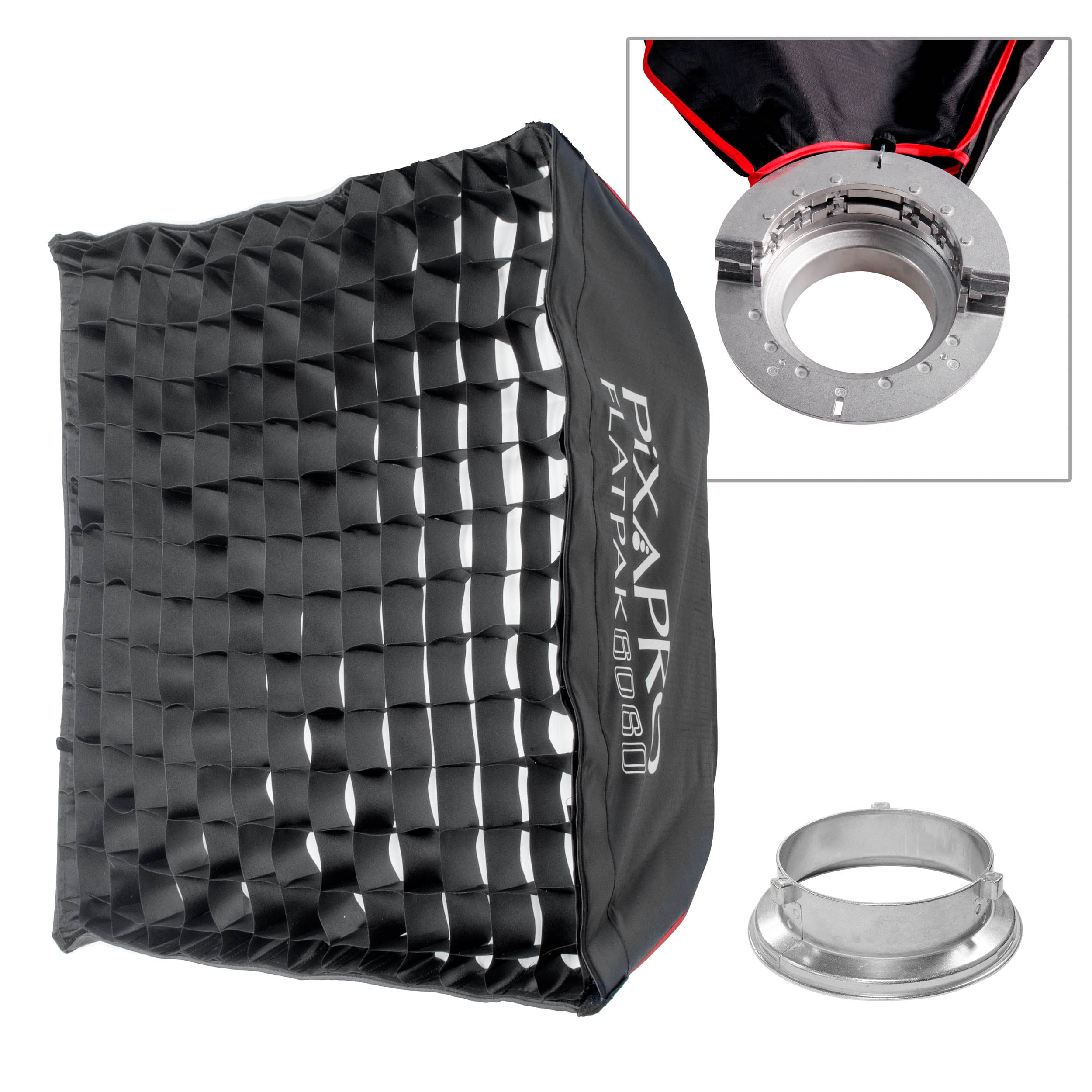 70cm Easy Open Slim Profiled FlatPak Octagonal Softbox - Patented Design for Photography & Video Lighting - Perfect for Portraits, Product Shots & Studio Use