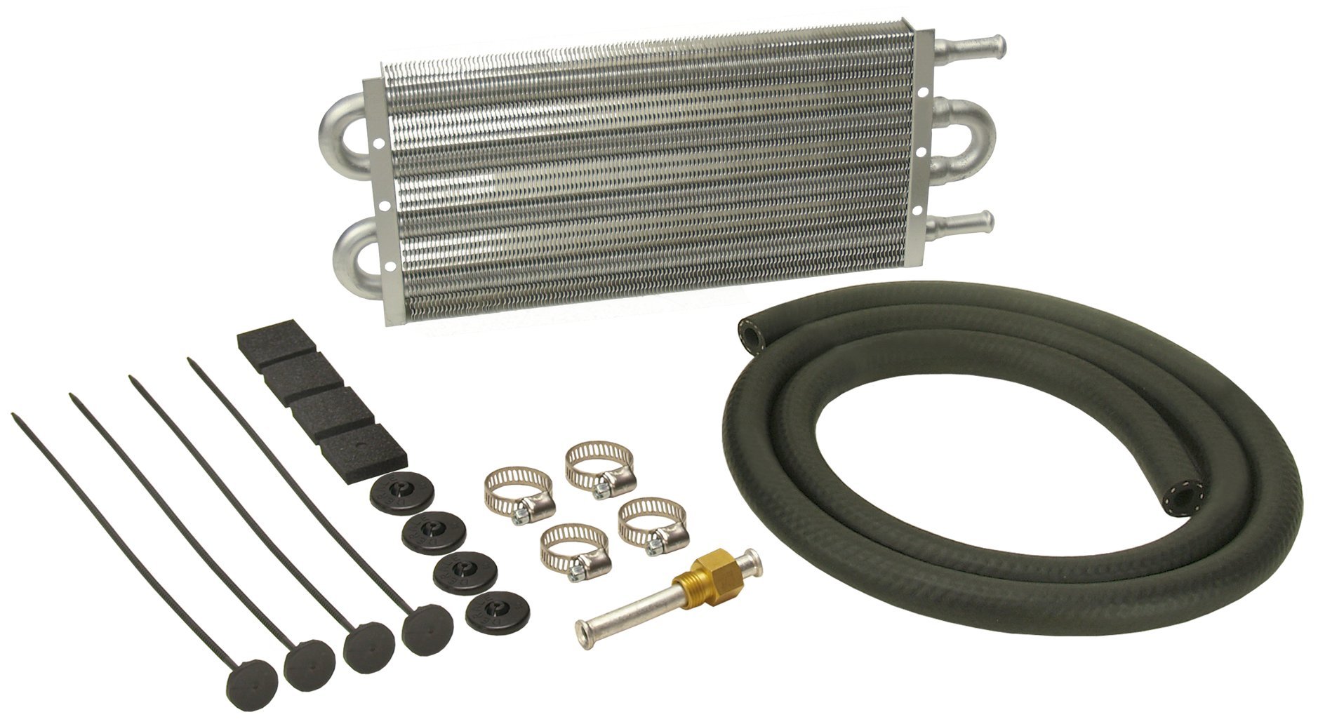 Derale 12901 Series 6000 High Performance Transmission Oil Cooler - Heavy Duty Cooling for Trucks, RVs & Performance Vehicles - Perfect for Towing & Off-Road Adventures