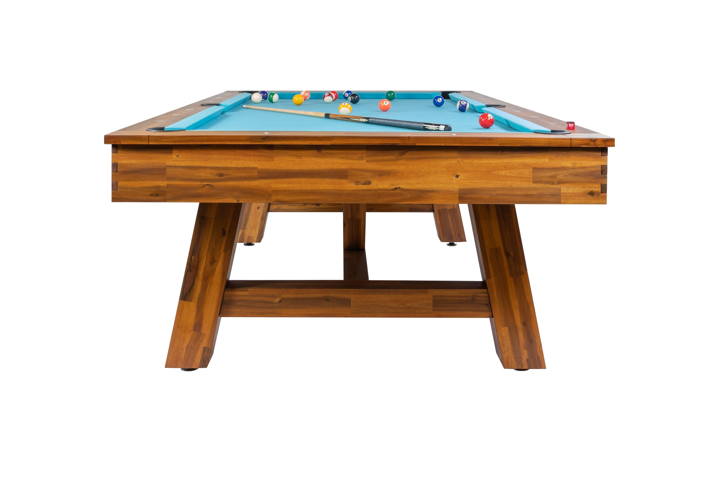 8 Ft Outdoor Pool Table - Heavy Duty Weatherproof Billiard Table for Backyard, Patio & Lawn - Perfect for Parties, BBQs & Family Fun
