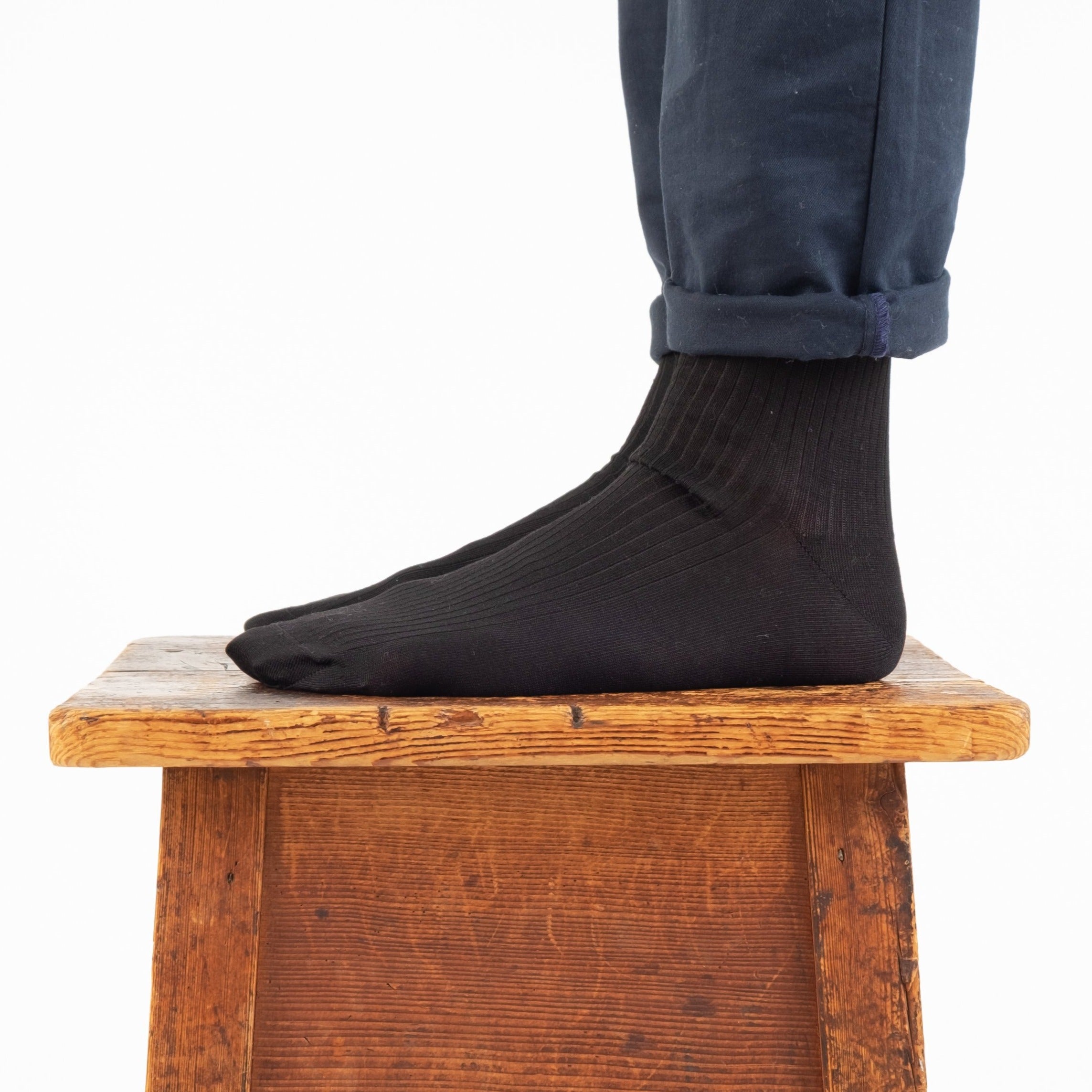 Men's Snowdon Mercerised Cotton Long Socks - Soft & Breathable Winter Socks for Hiking, Skiing & Everyday Wear